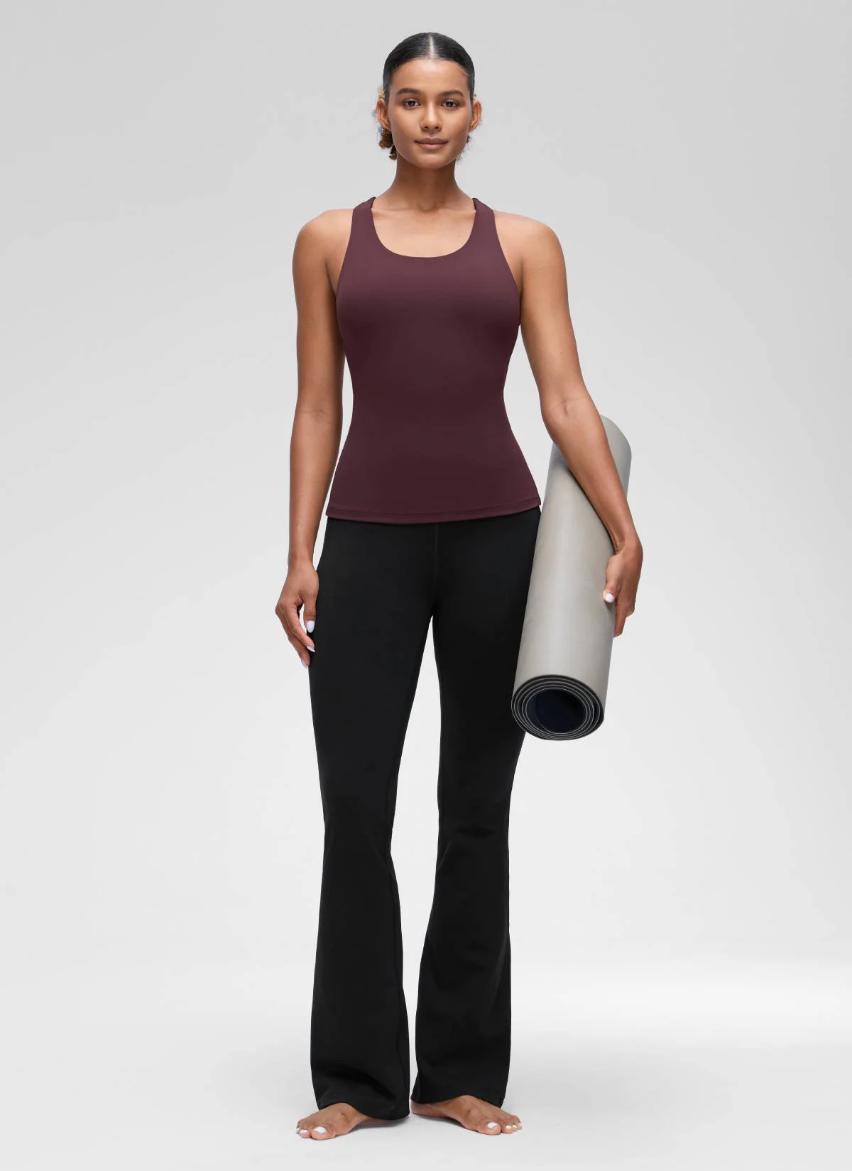Butterluxe Waist Length Built in Bra Tank - Image 8