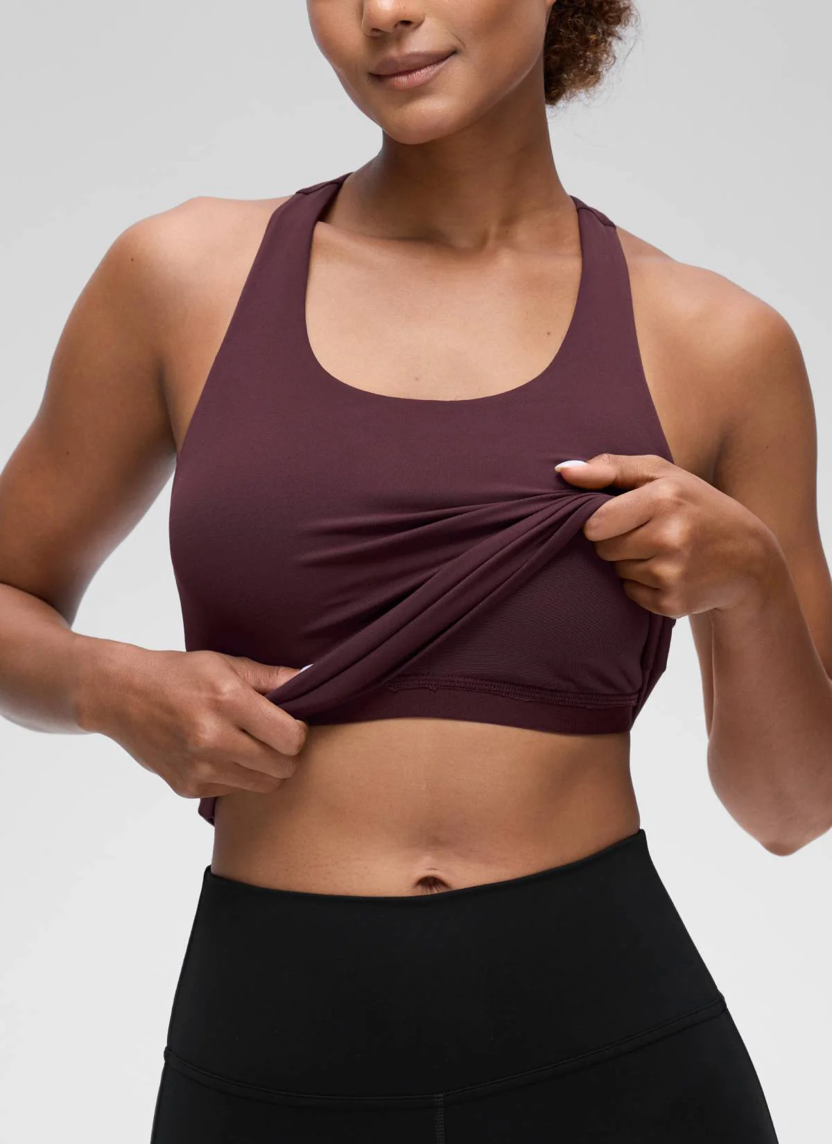Butterluxe Waist Length Built in Bra Tank - Image 9