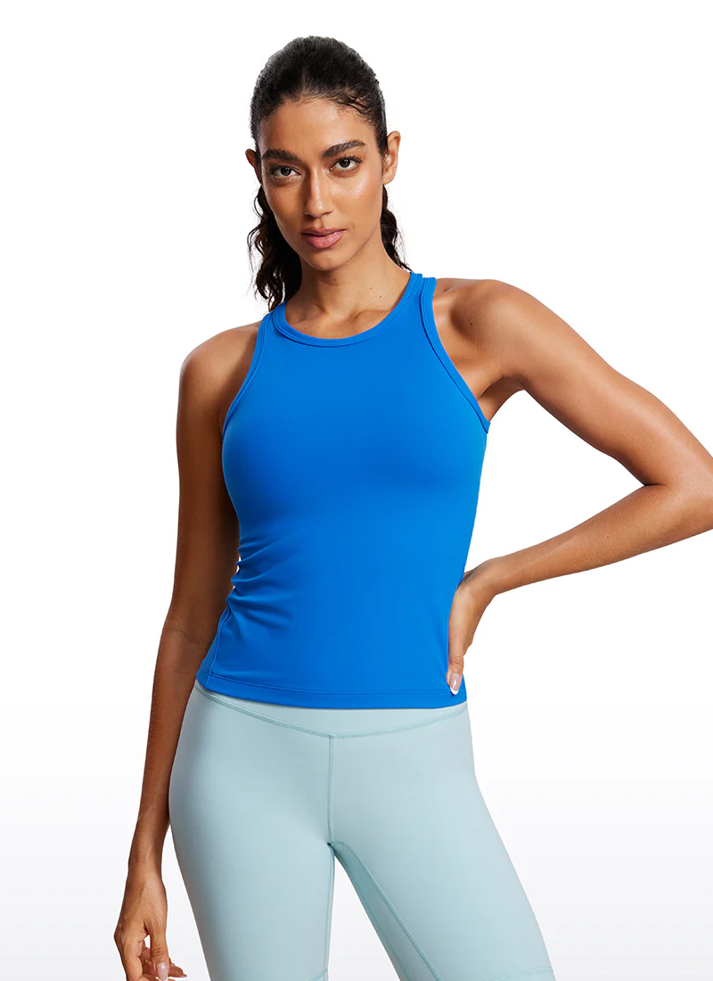 Butterluxe Waist Length  Racerback Tank - Image 16