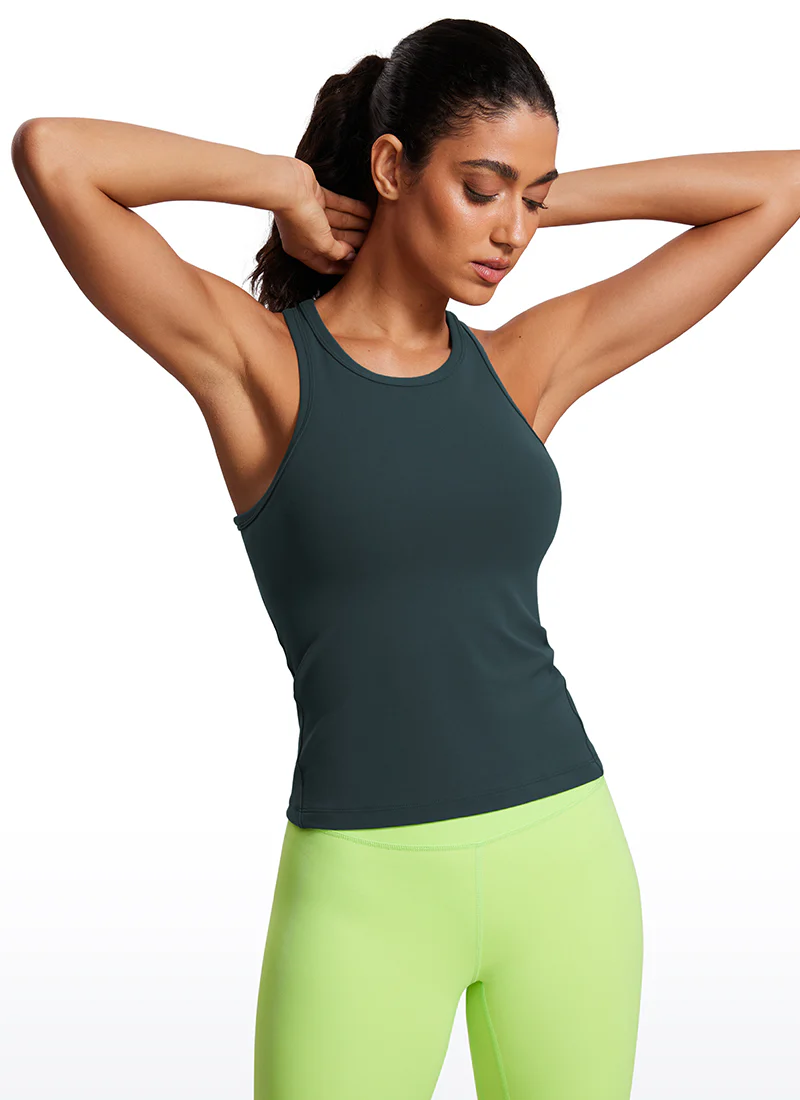 Butterluxe Waist Length  Racerback Tank - Image 19