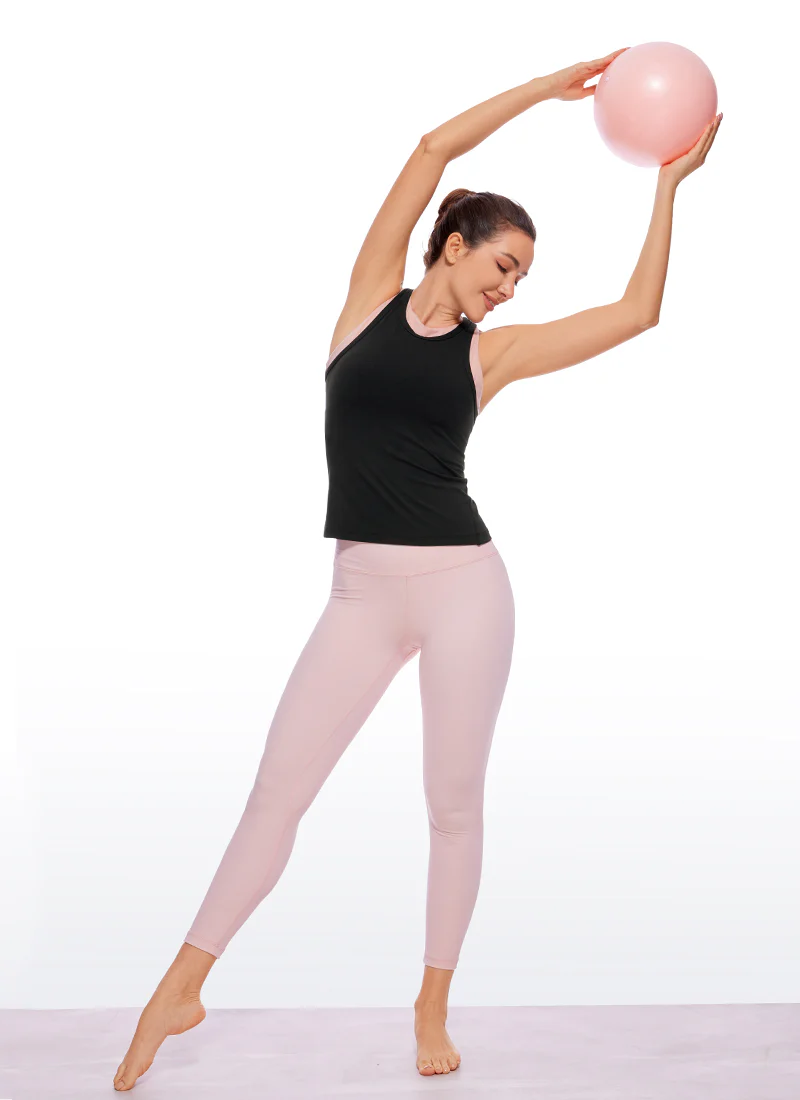 Butterluxe Waist Length  Racerback Tank - Image 6