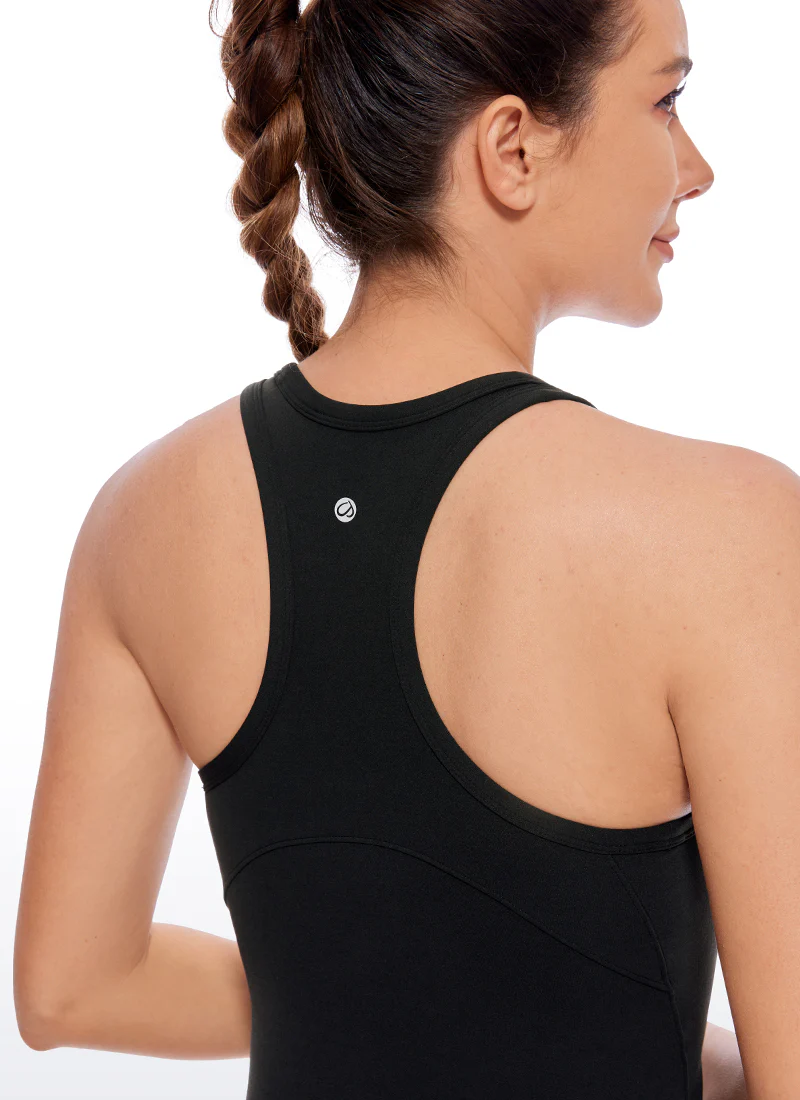 Butterluxe Waist Length  Racerback Tank - Image 7