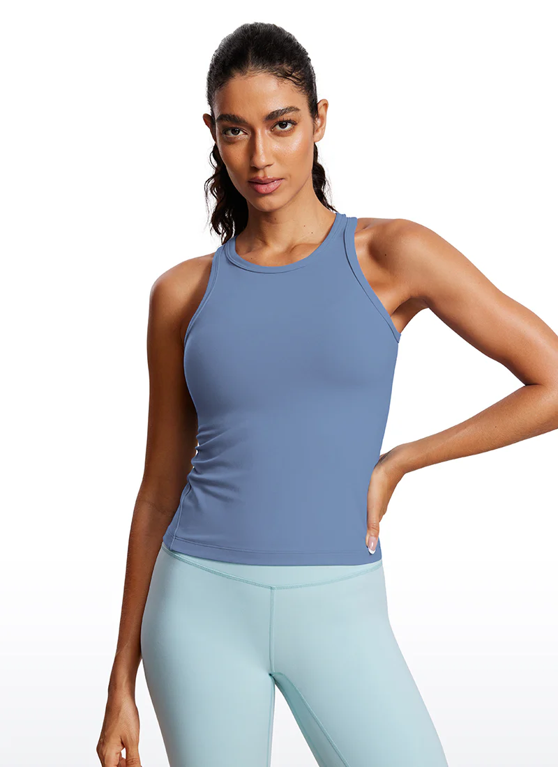 Butterluxe Waist Length  Racerback Tank - Image 11