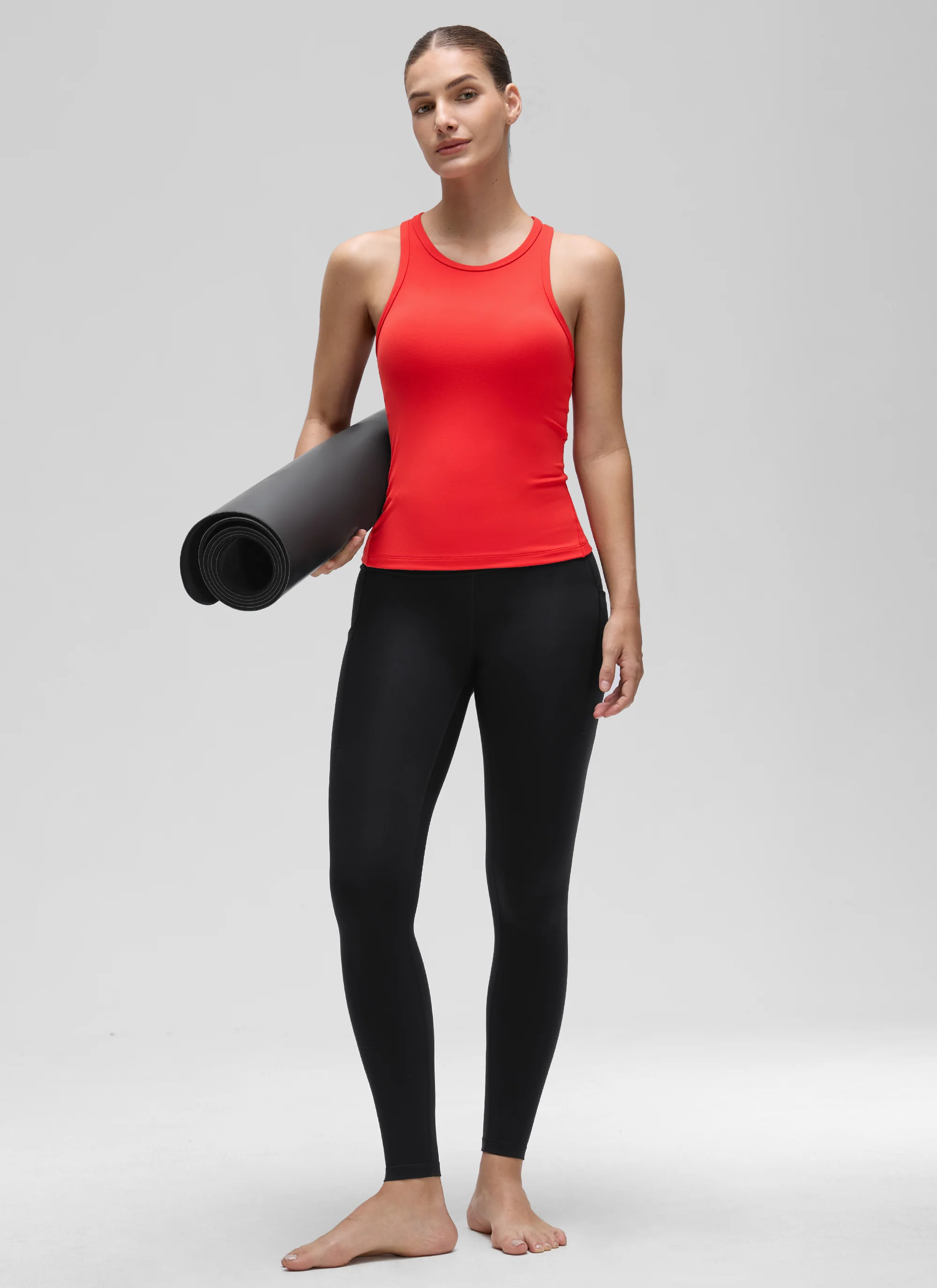 Butterluxe Waist Length  Racerback Tank - Image 3