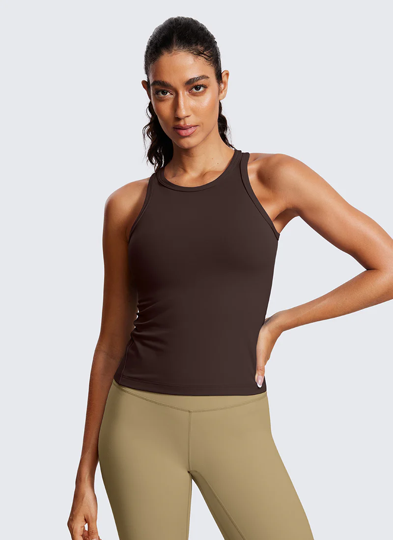 Butterluxe Waist Length  Racerback Tank - Image 5