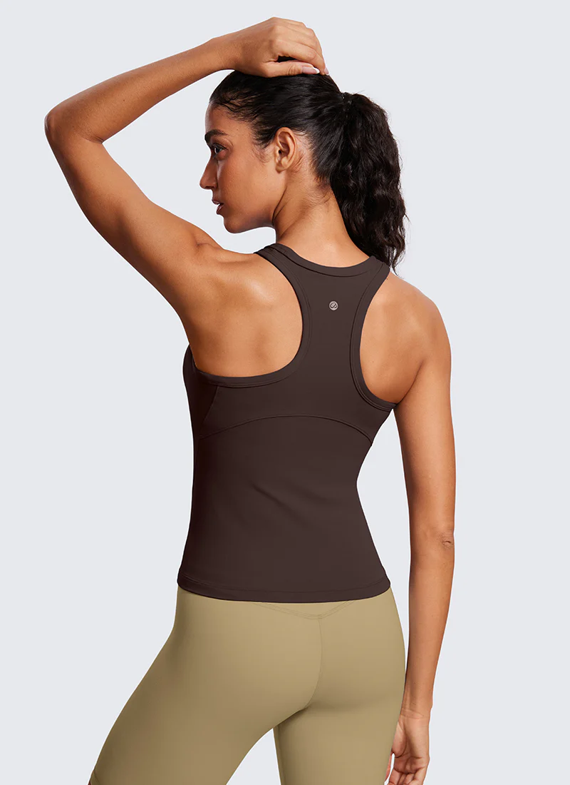 Butterluxe Waist Length  Racerback Tank - Image 6