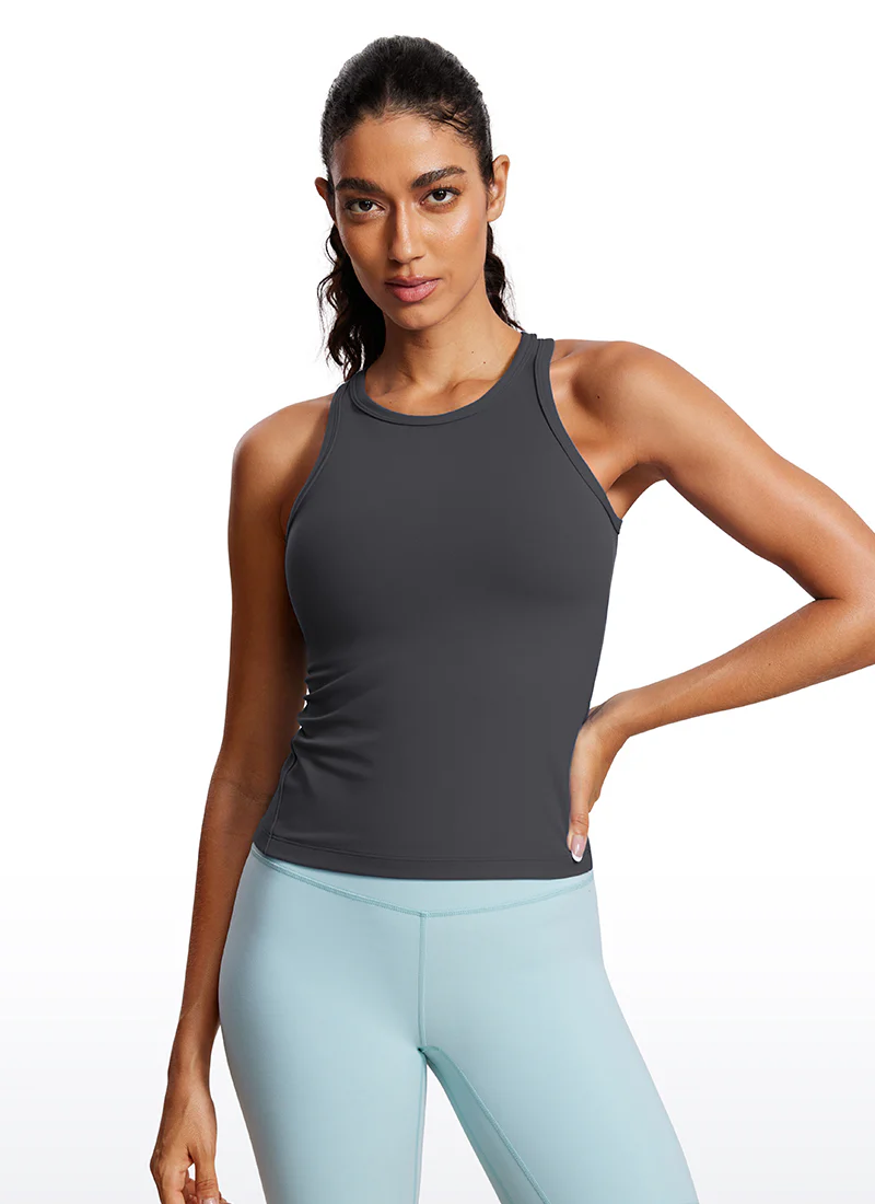 Butterluxe Waist Length  Racerback Tank - Image 8