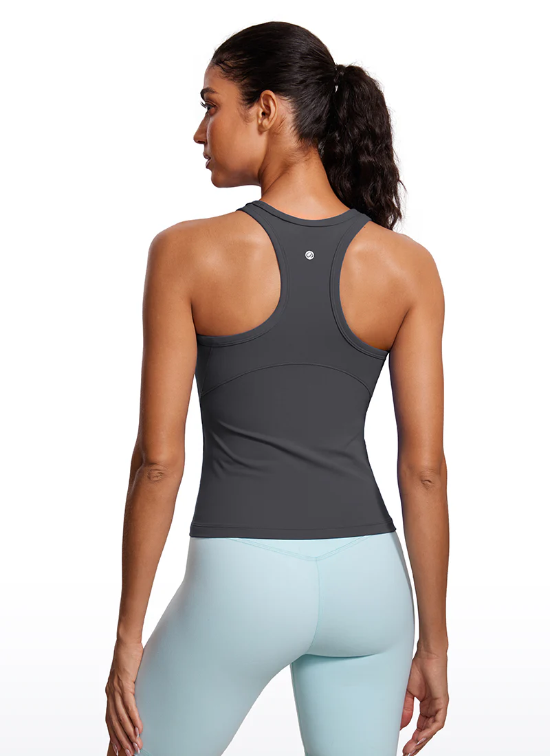 Butterluxe Waist Length  Racerback Tank - Image 9