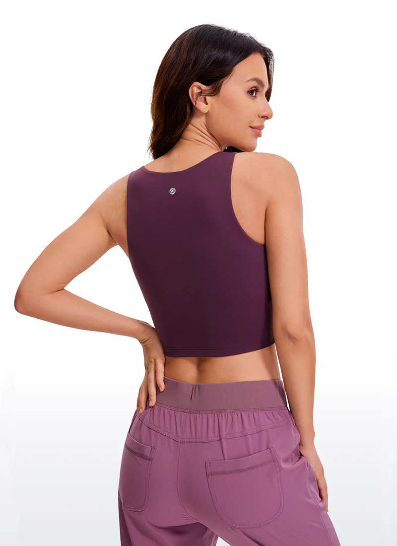 Butterluxe Cropped Wide Back Tank - Image 6
