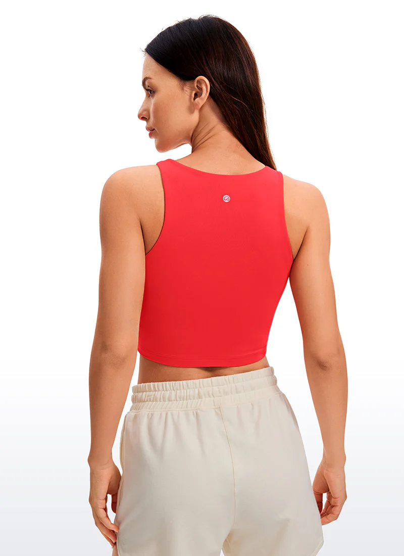Butterluxe Cropped Wide Back Tank - Image 6