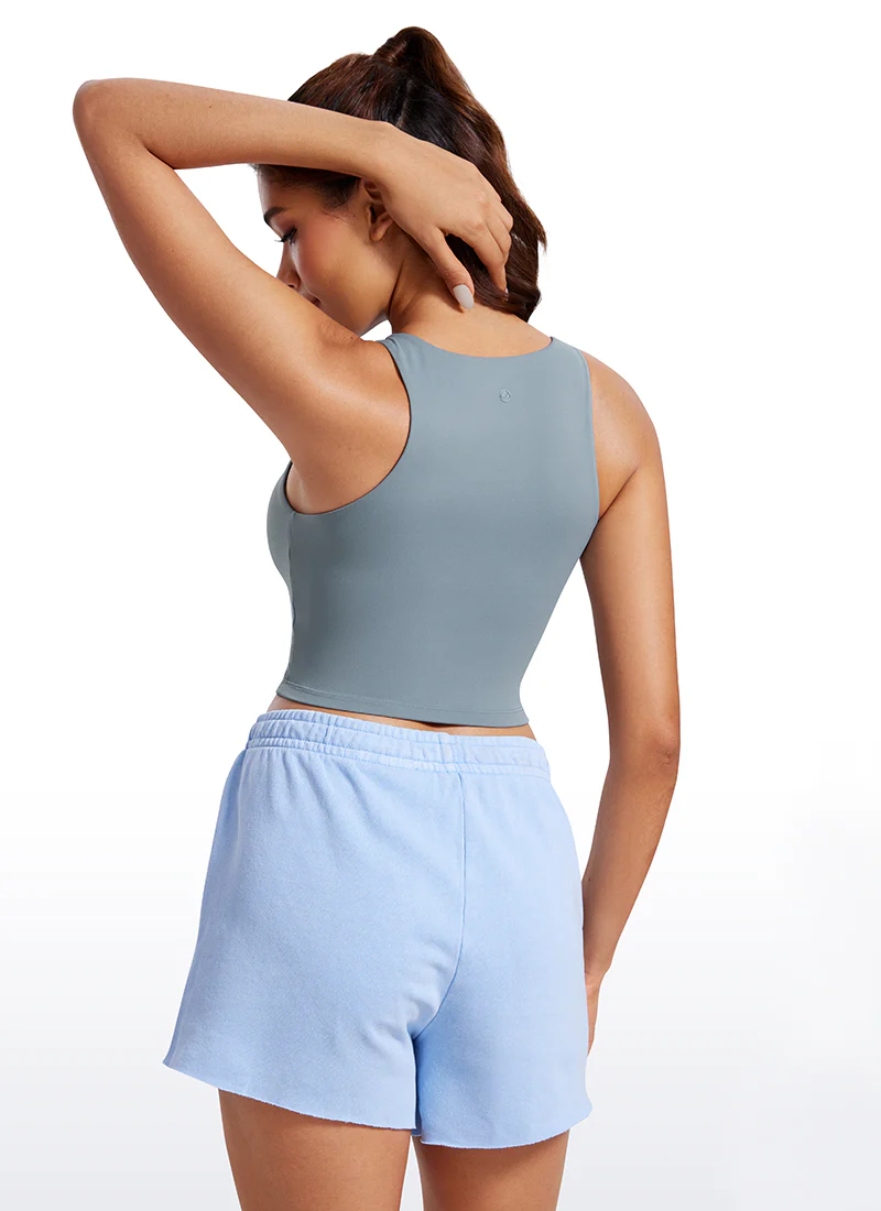 Butterluxe Cropped Wide Back Tank - Image 2