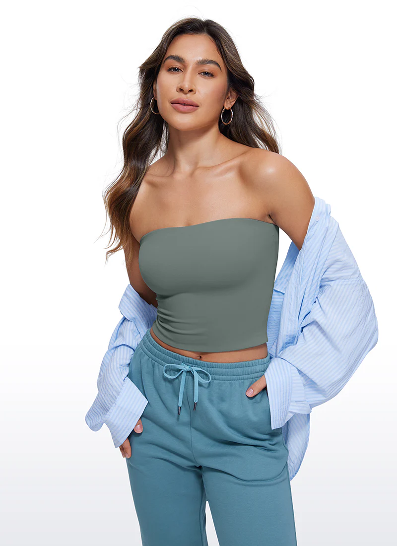 Butterluxe Double Lined Strapless Top - Image 7