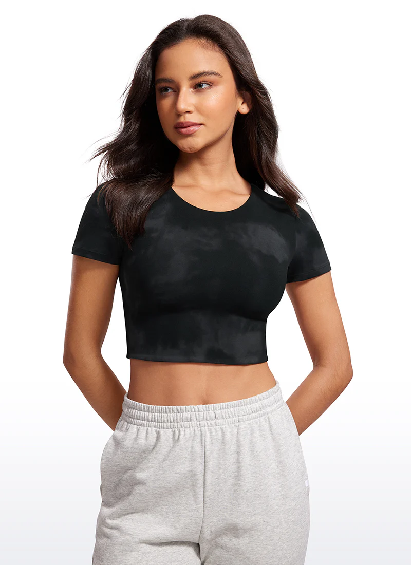 Butterluxe Double Lined Cropped Short Sleeve - Image 17