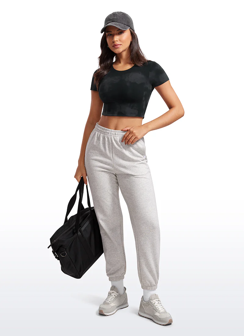 Butterluxe Double Lined Cropped Short Sleeve - Image 19