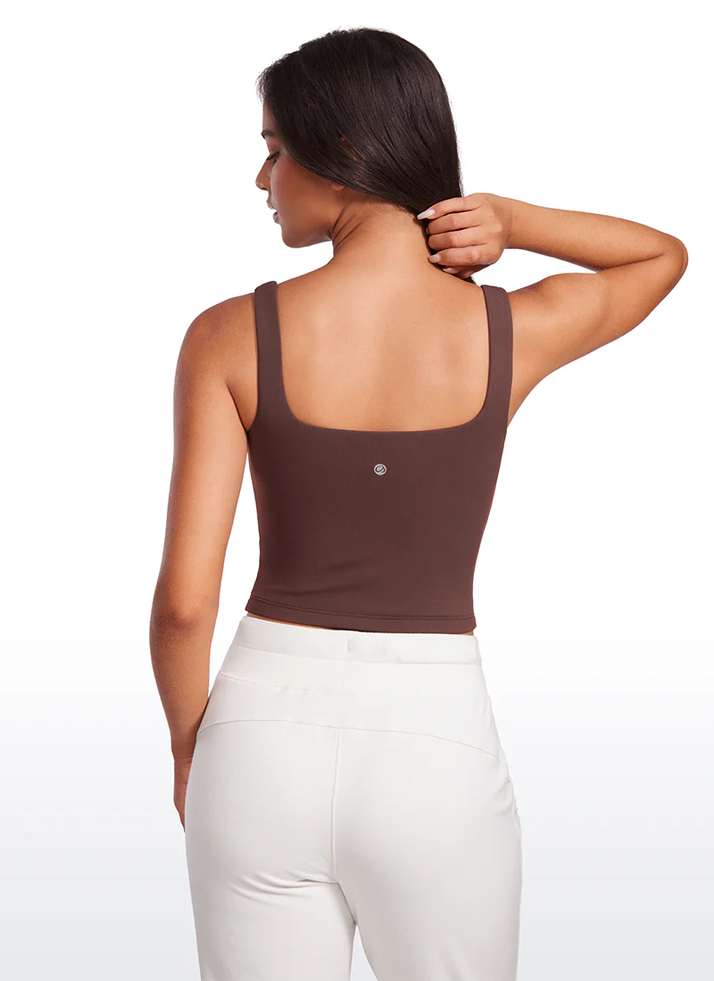 Butterluxe Double Lined Square Neck Tank - Image 14