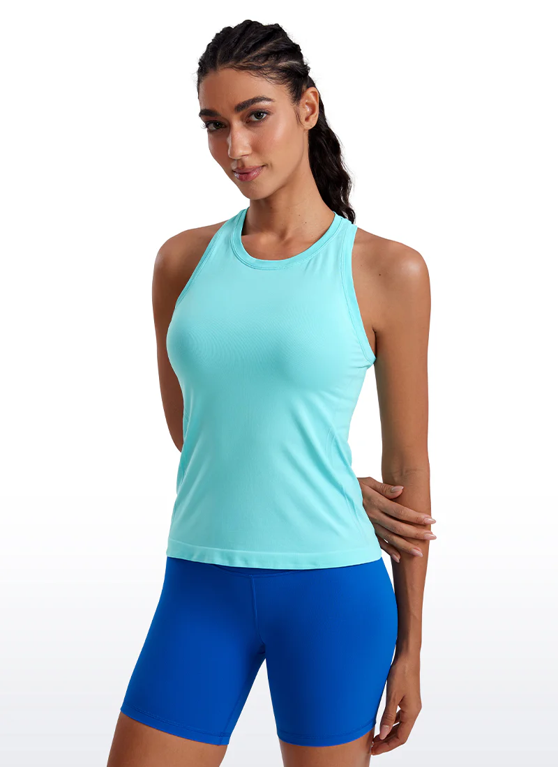 Seamless Crewneck Racerback Tank - Image 29