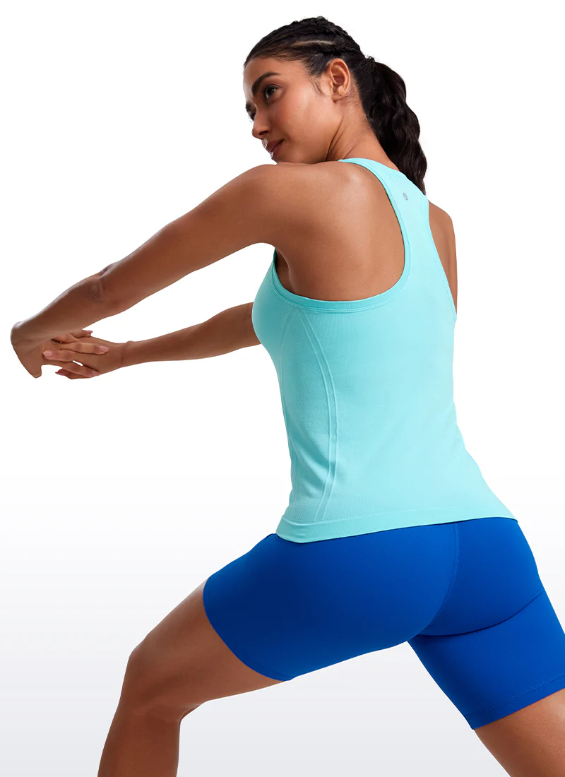 Seamless Crewneck Racerback Tank - Image 32