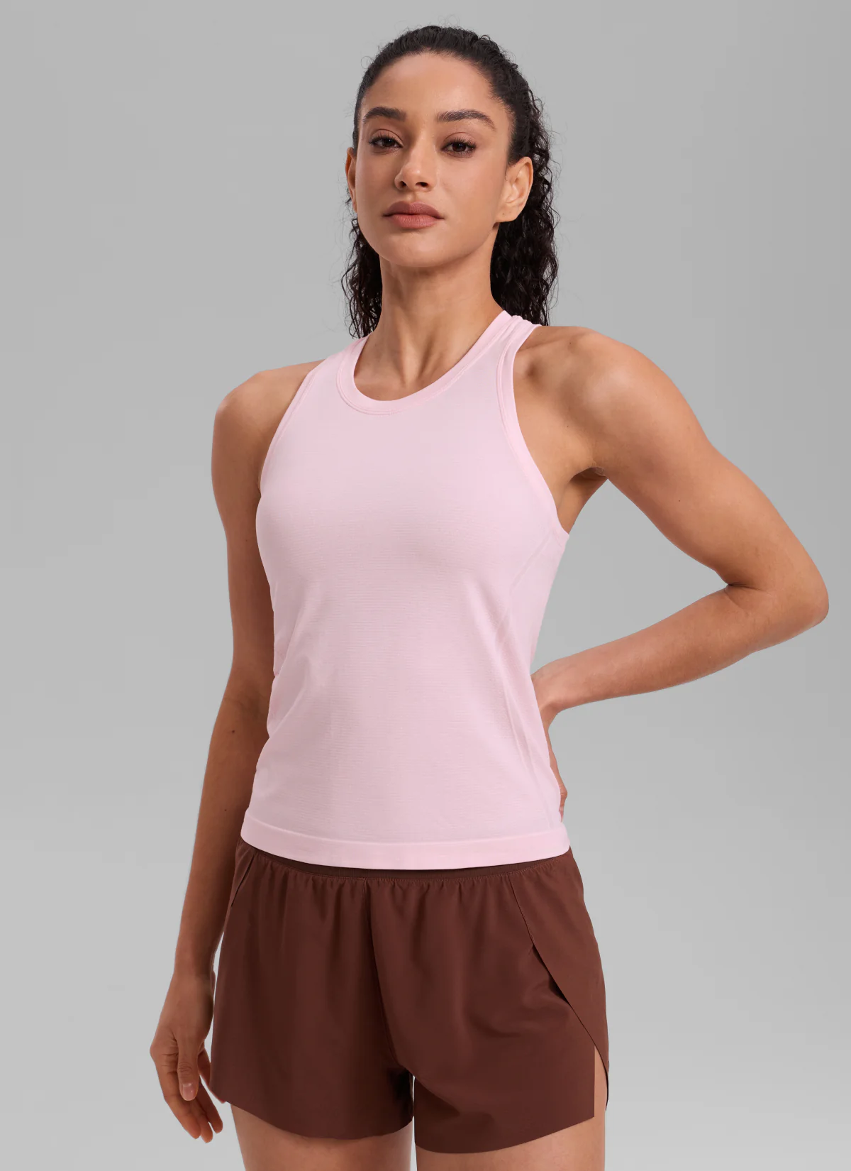 Seamless Crewneck Racerback Tank - Image 34