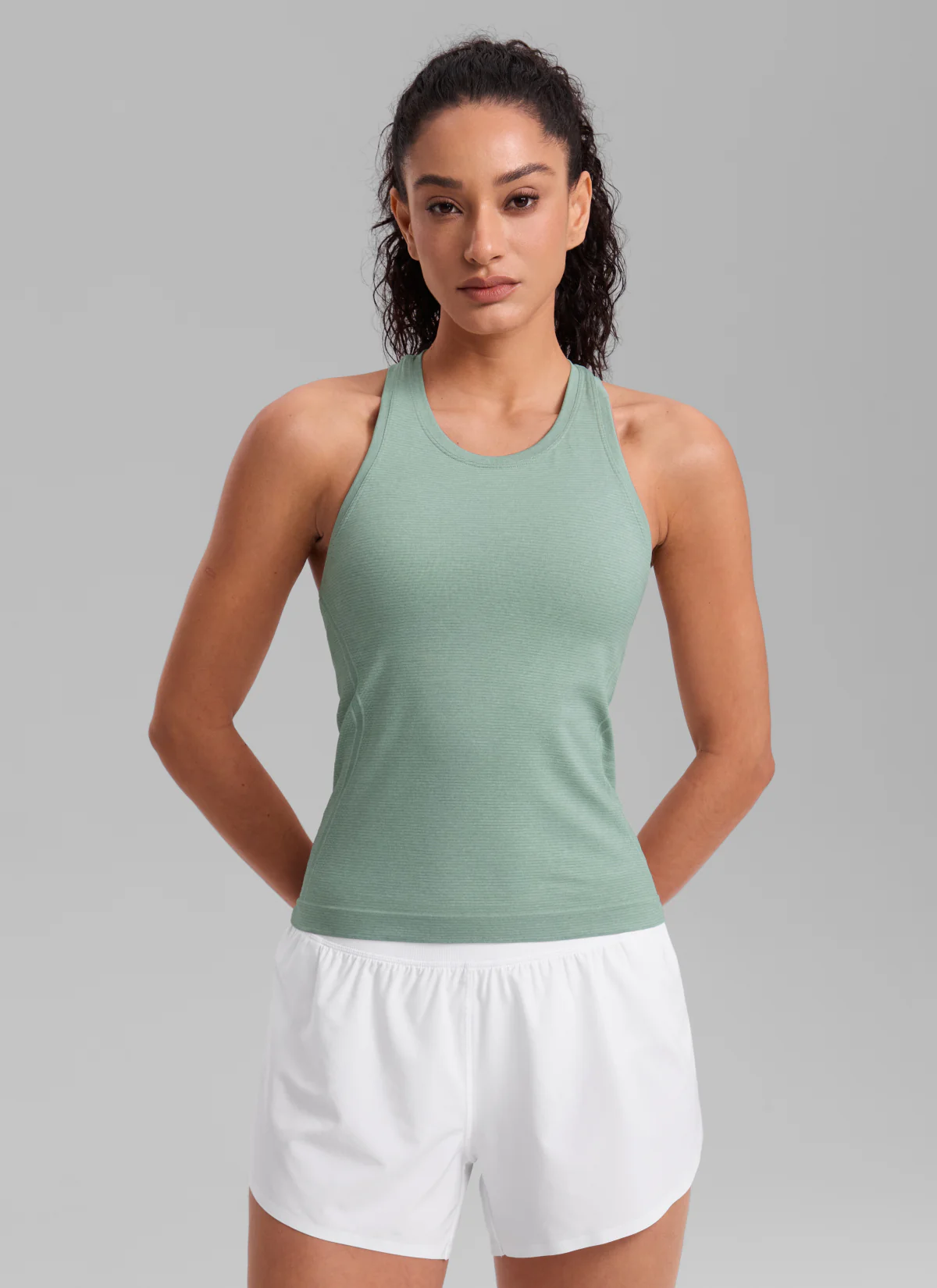 Seamless Crewneck Racerback Tank - Image 51