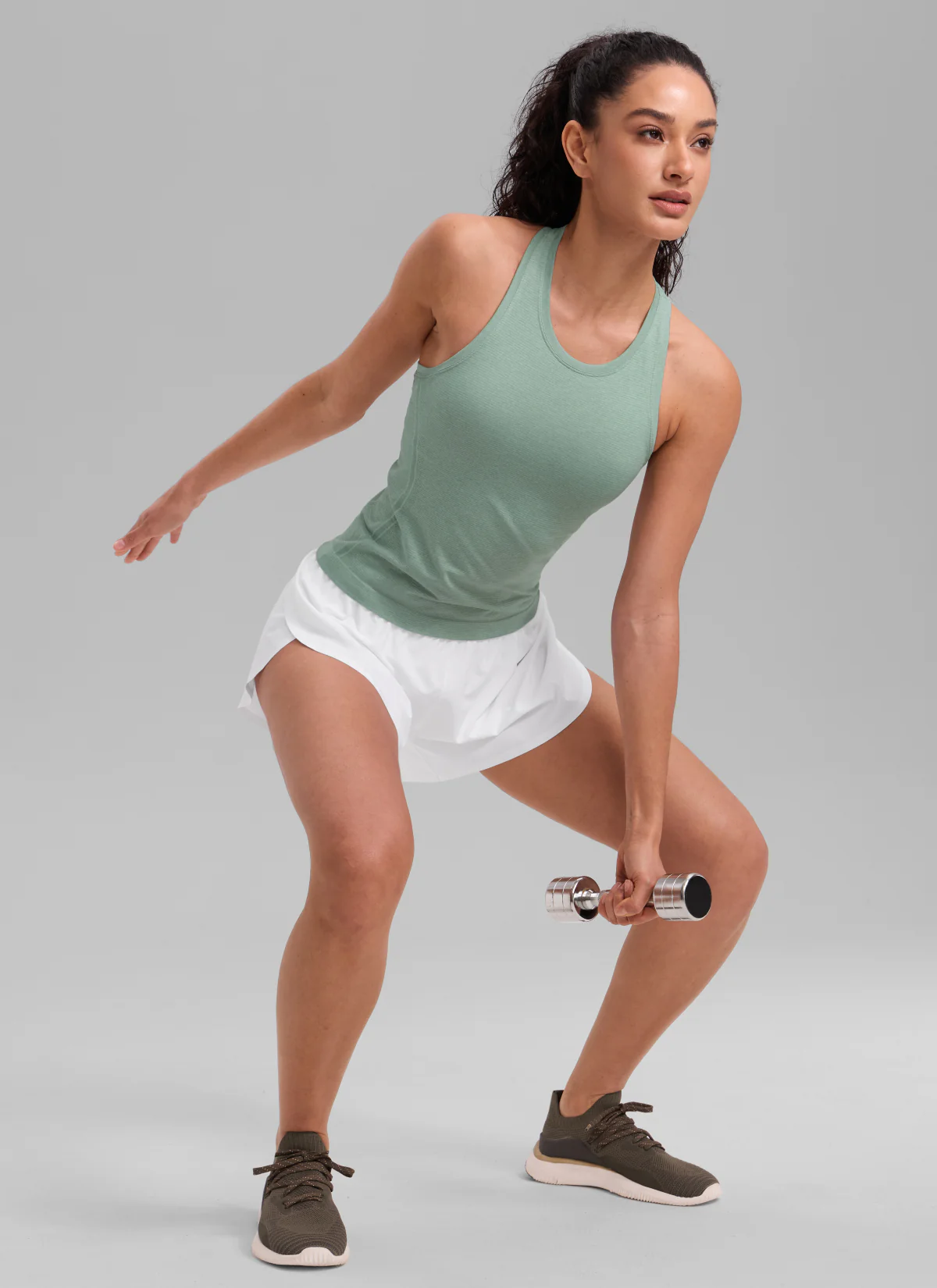 Seamless Crewneck Racerback Tank - Image 53