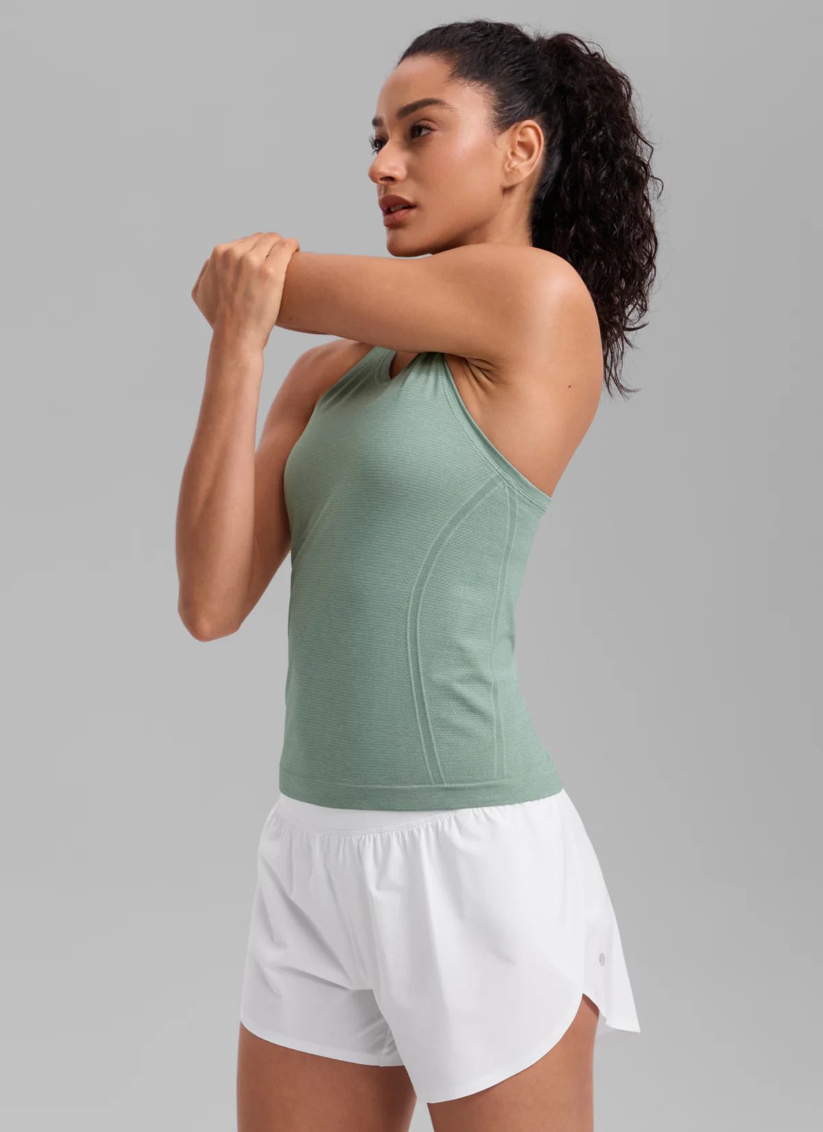 Seamless Crewneck Racerback Tank - Image 55