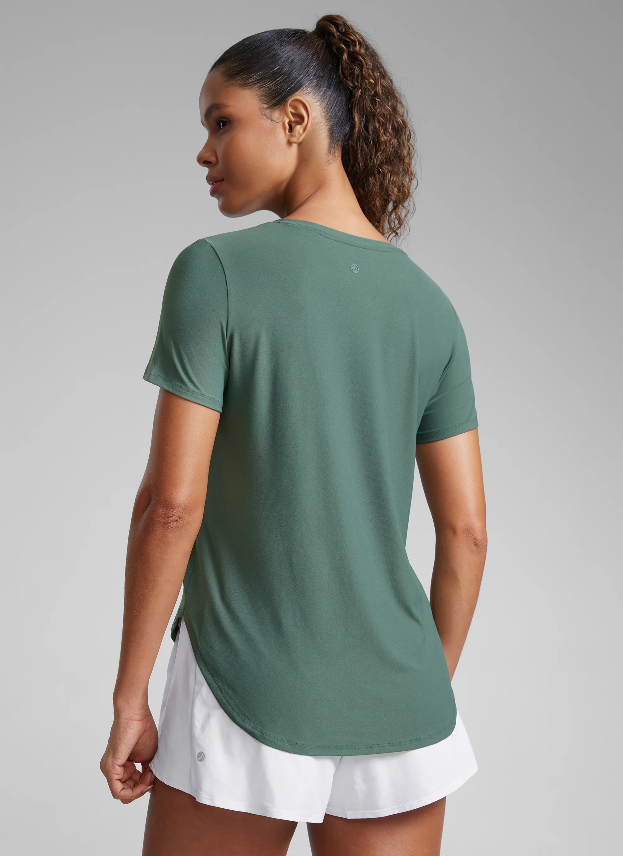 Cloudweight Crewneck Side Slit Short Sleeve - Image 12