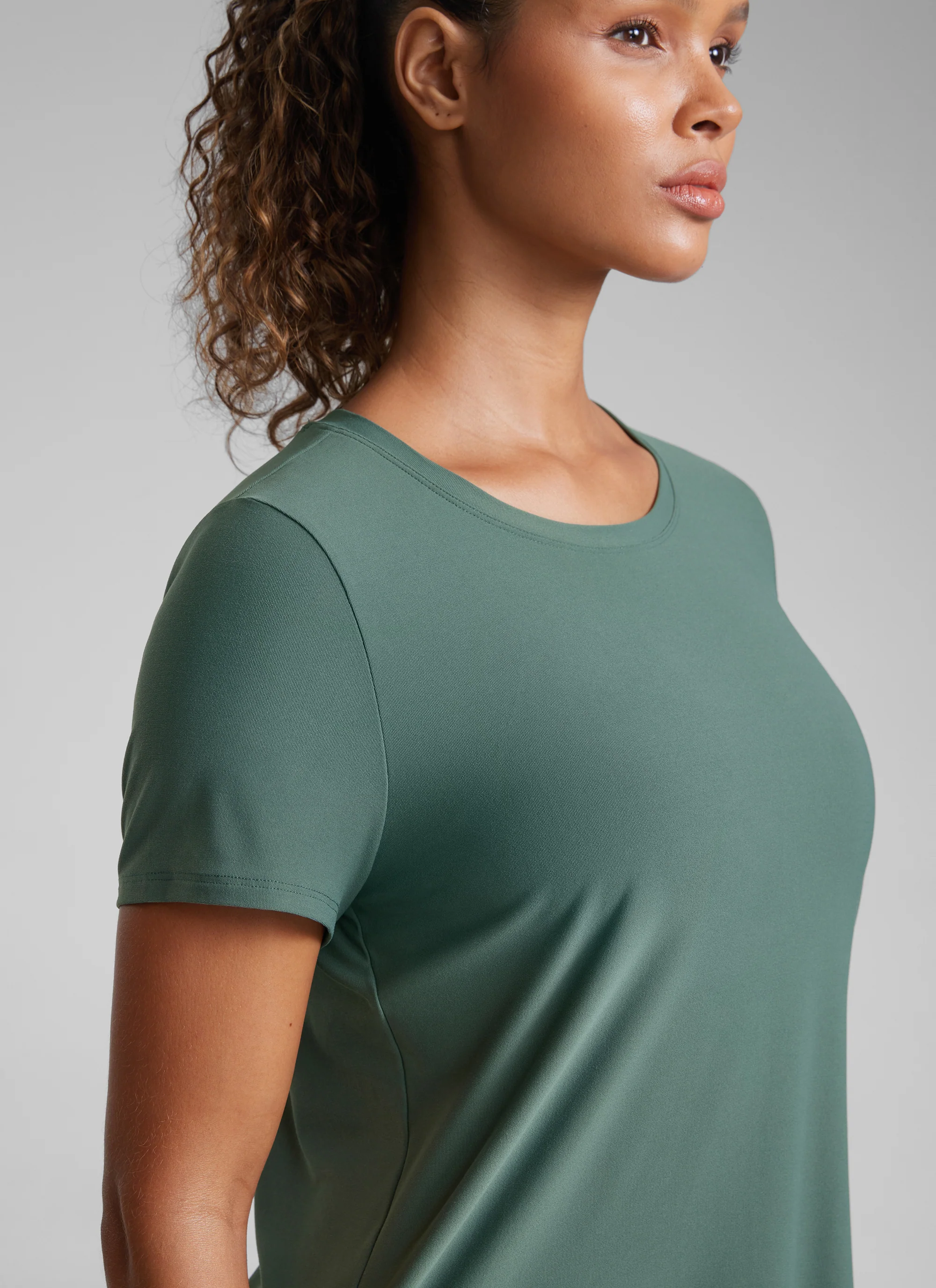 Cloudweight Crewneck Side Slit Short Sleeve - Image 13