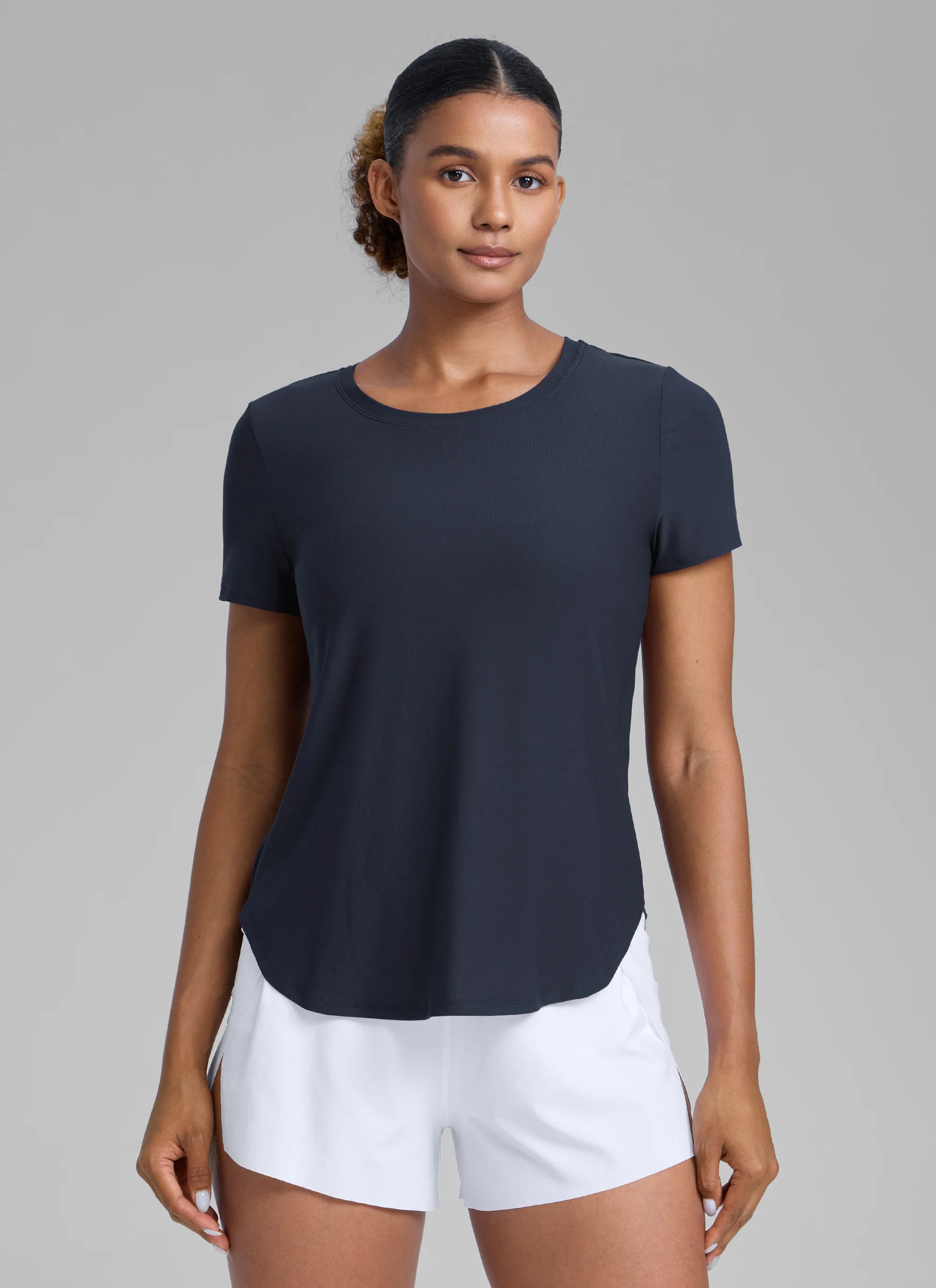 Cloudweight Crewneck Side Slit Short Sleeve - Image 15