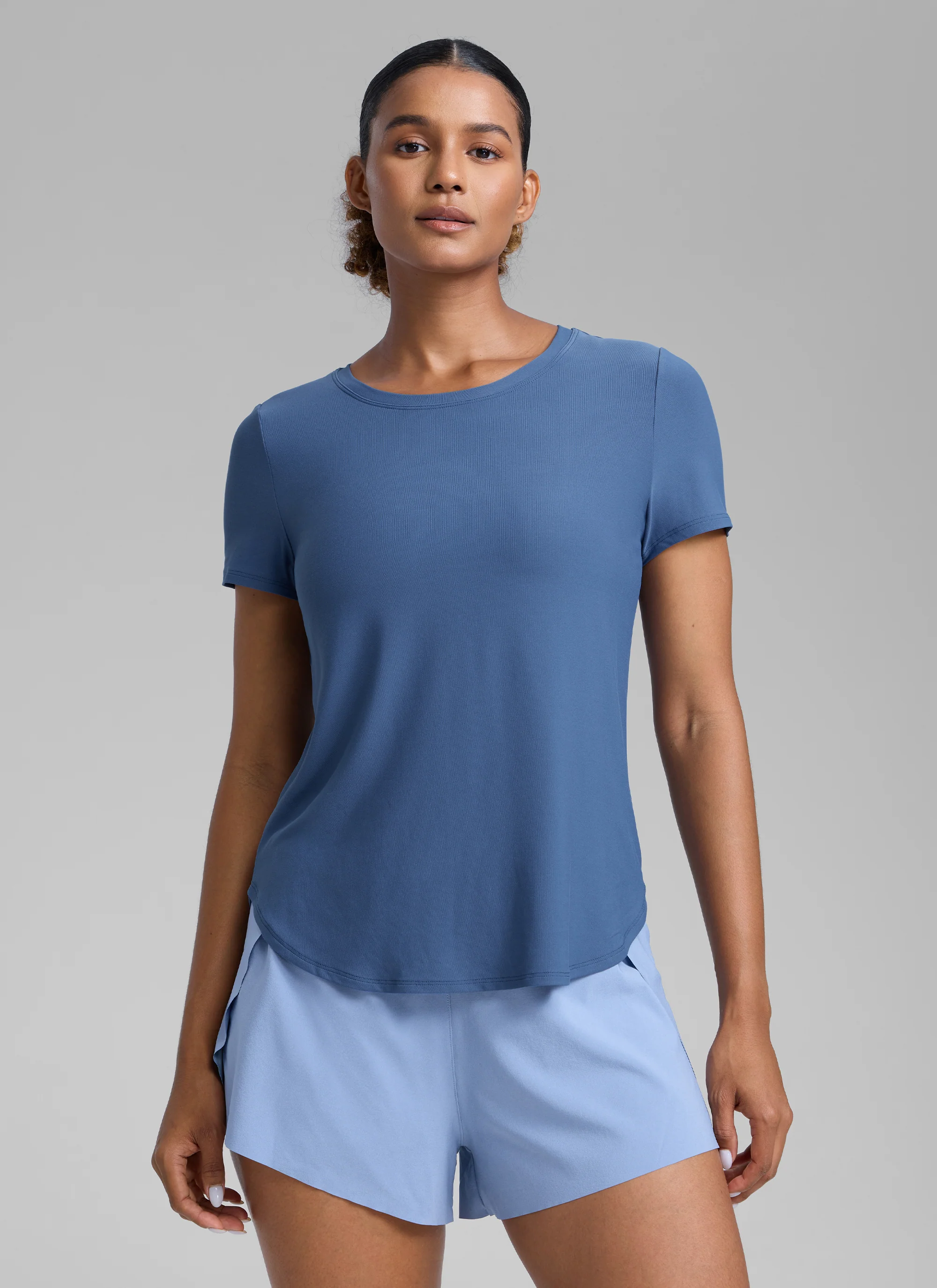 Cloudweight Crewneck Side Slit Short Sleeve - Image 24