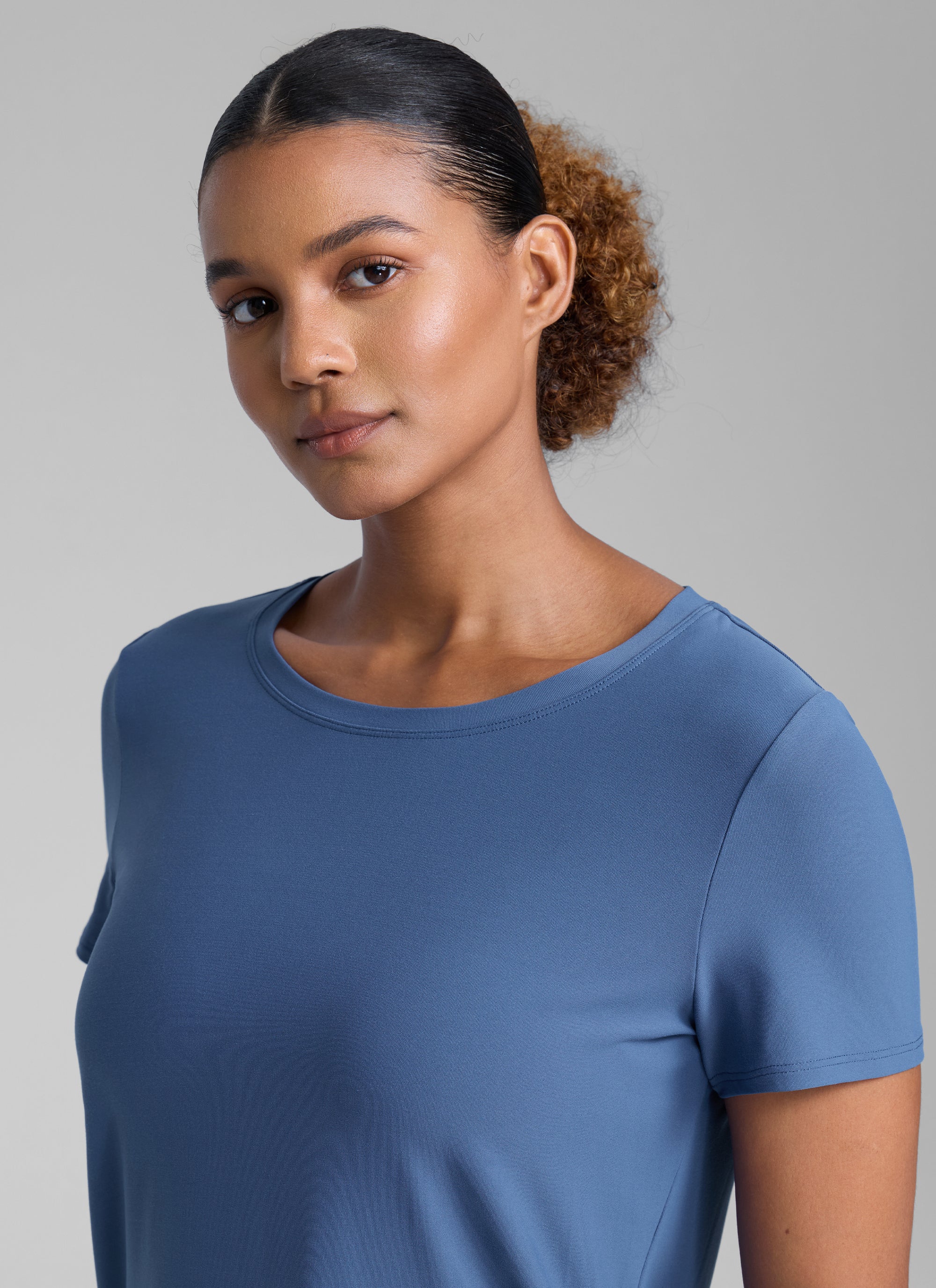 Cloudweight Crewneck Side Slit Short Sleeve - Image 27