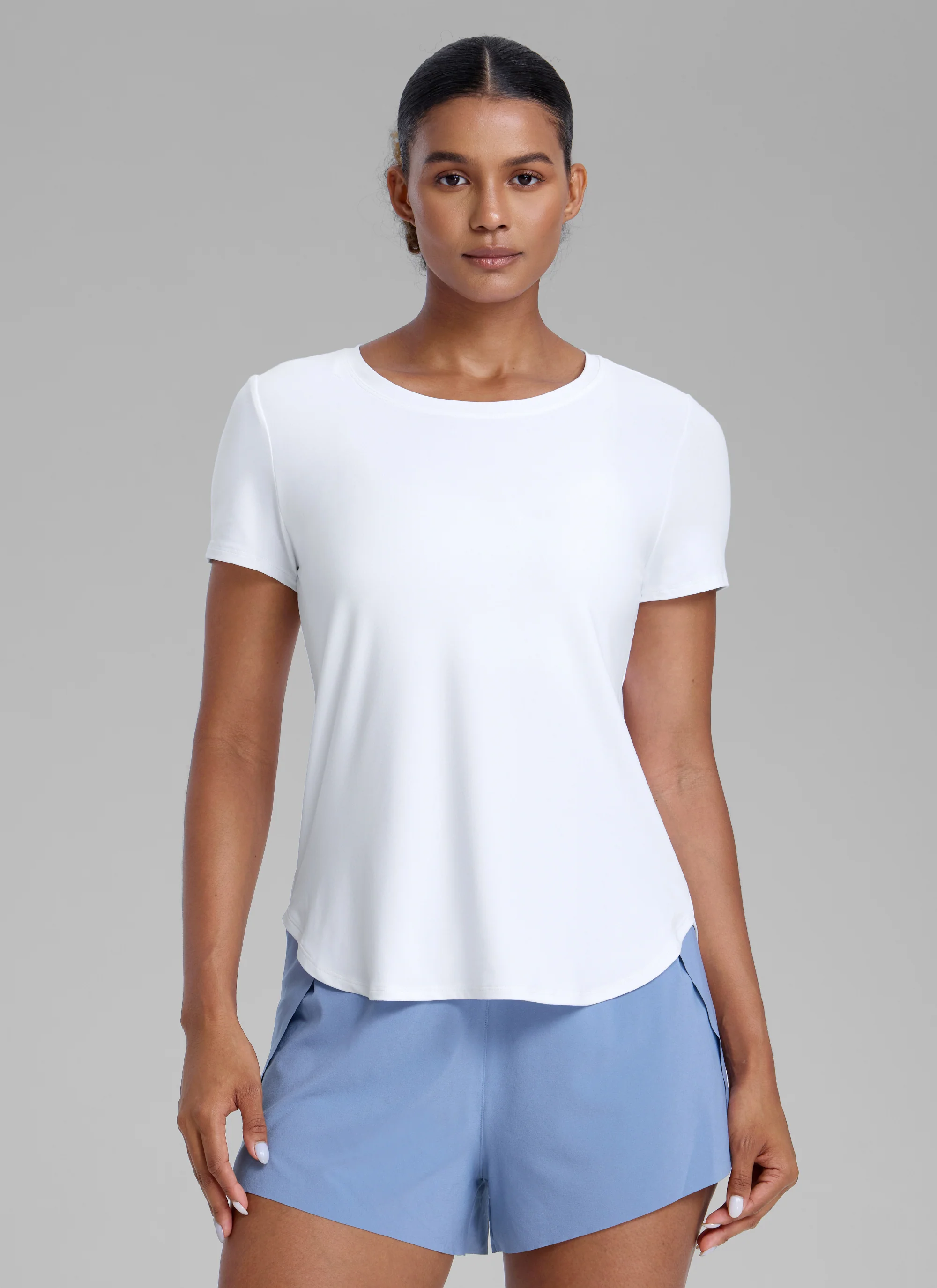 Cloudweight Crewneck Side Slit Short Sleeve - Image 28