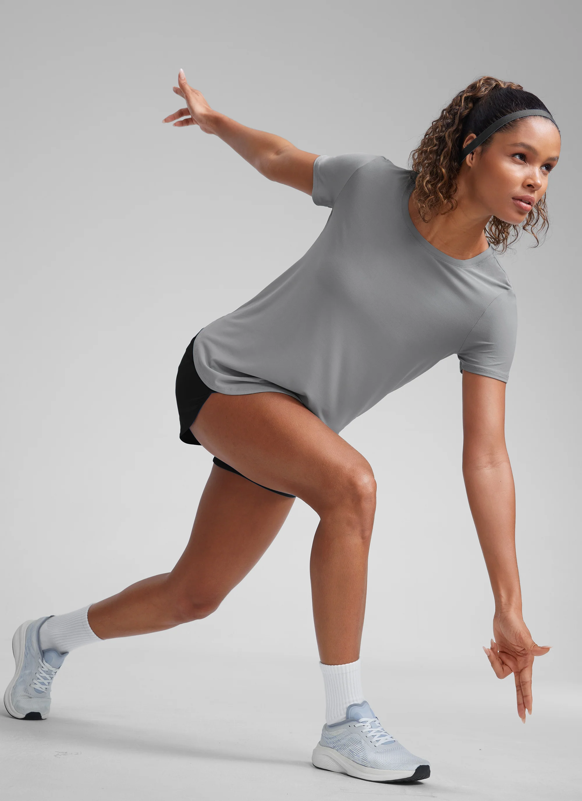 Cloudweight Crewneck Side Slit Short Sleeve - Image 4