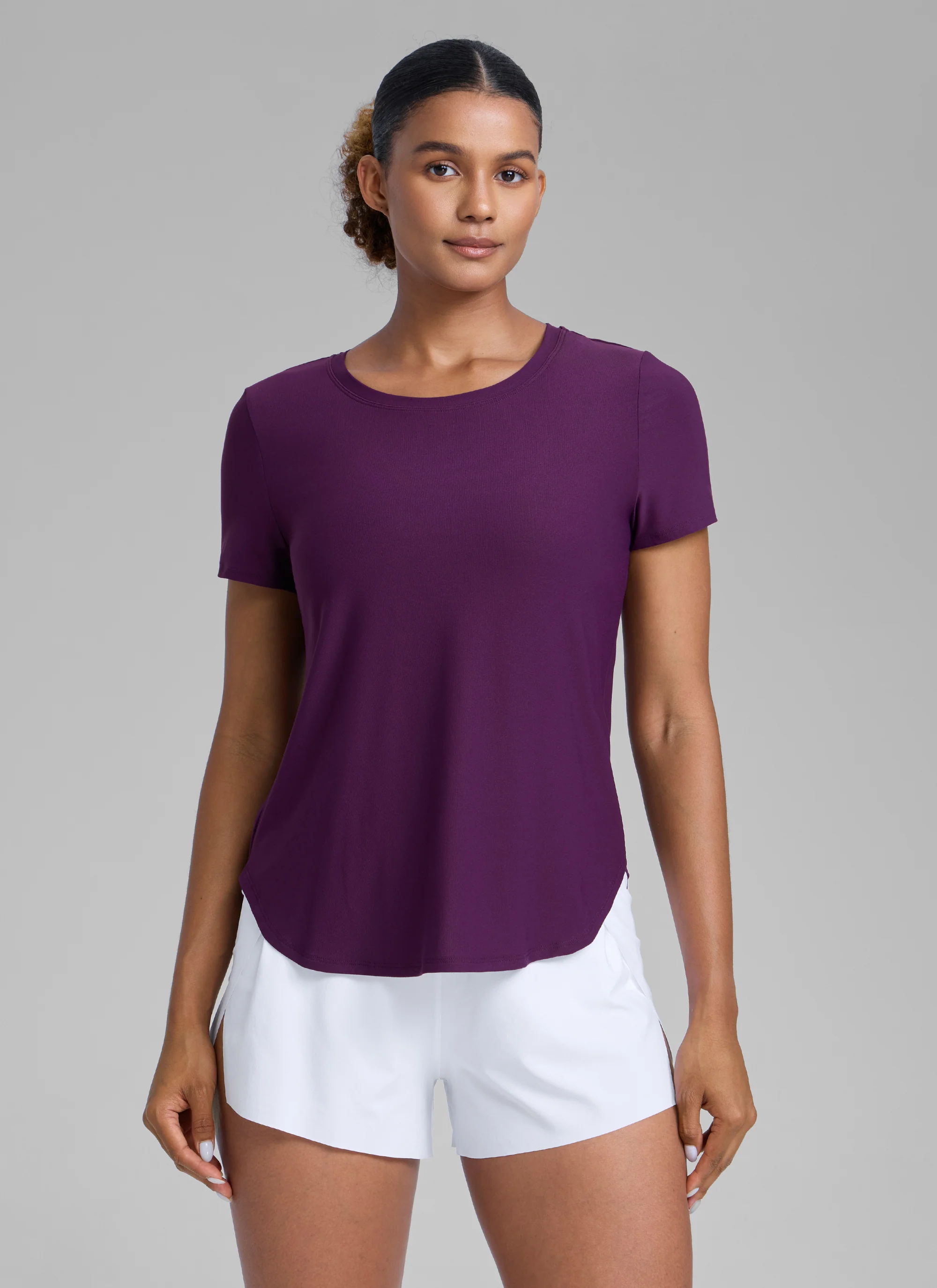 Cloudweight Crewneck Side Slit Short Sleeve - Image 5