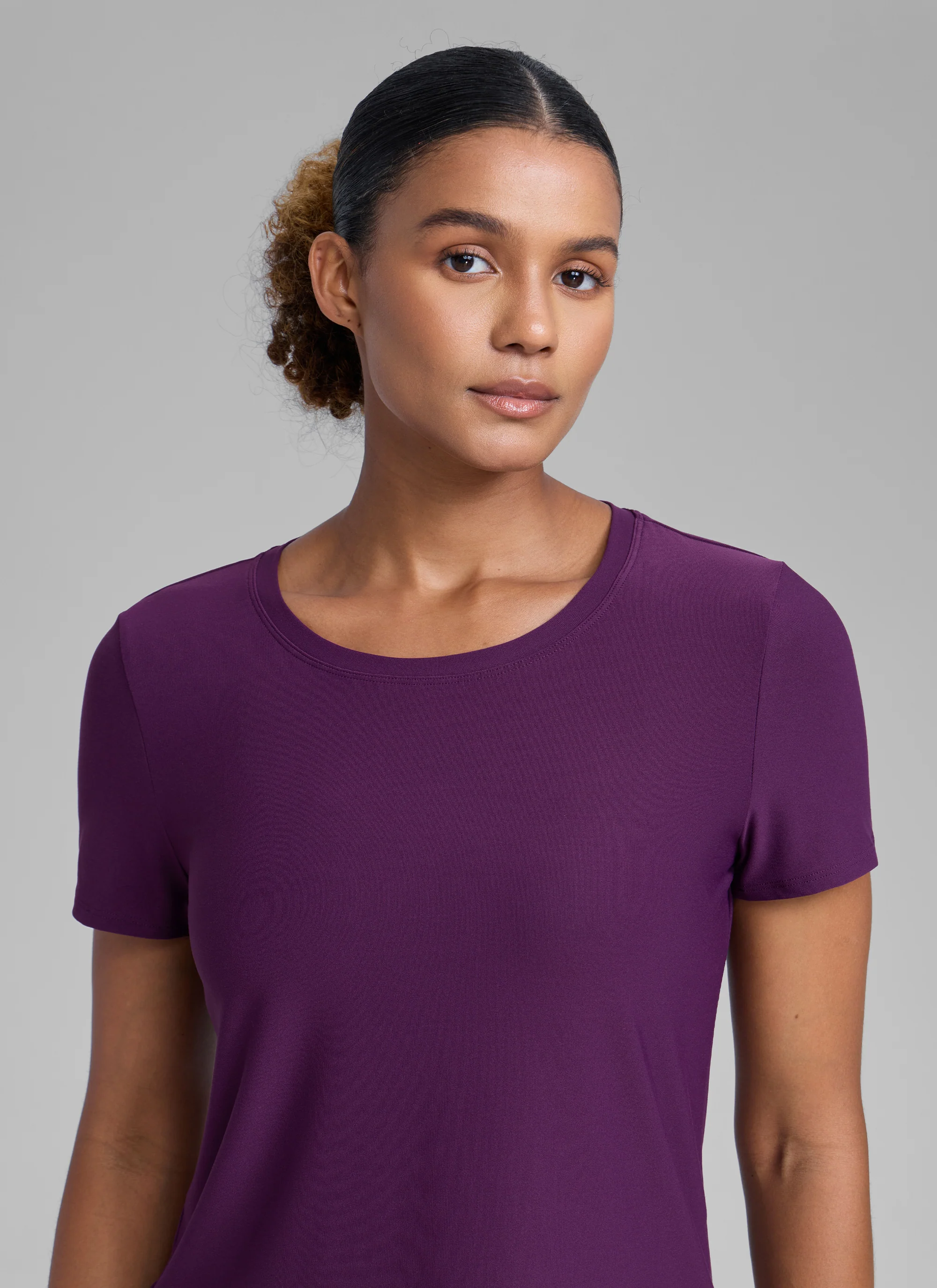 Cloudweight Crewneck Side Slit Short Sleeve - Image 8