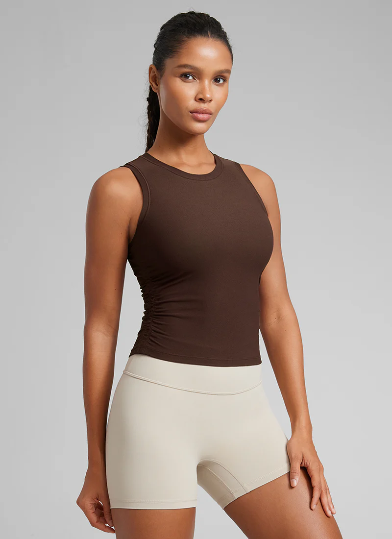 Cloudweight High Neck Ruched Tank - Image 13