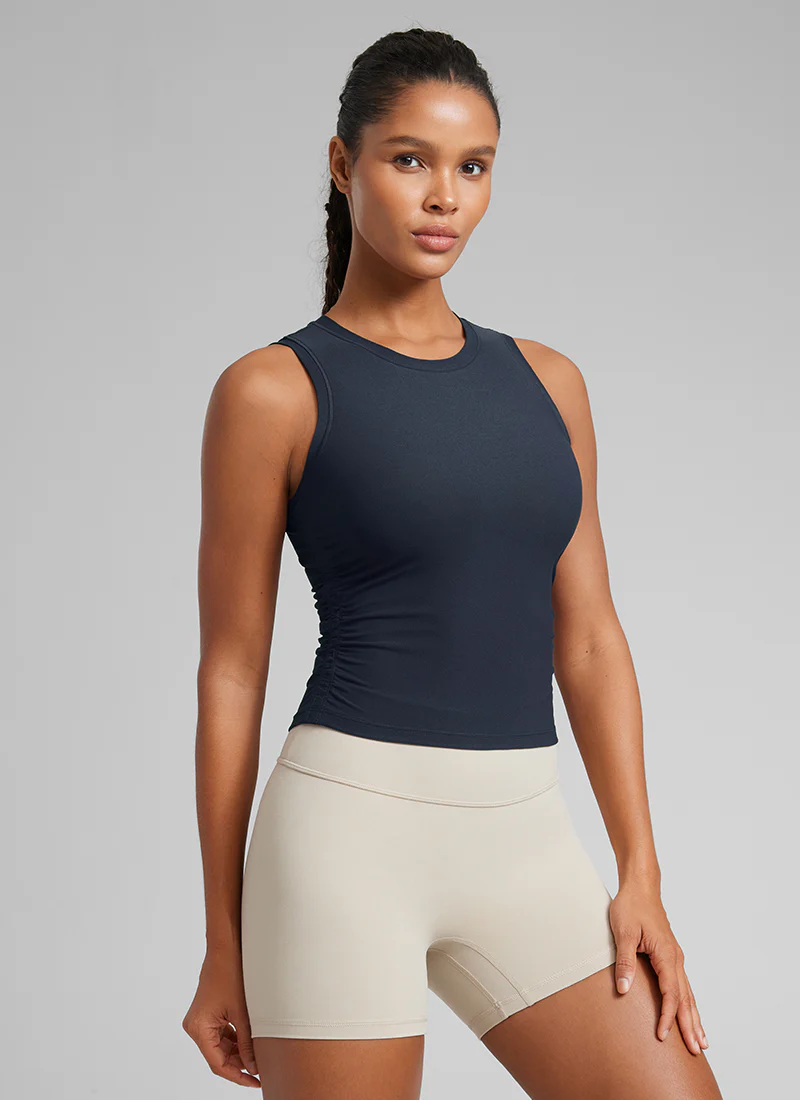 Cloudweight High Neck Ruched Tank - Image 17