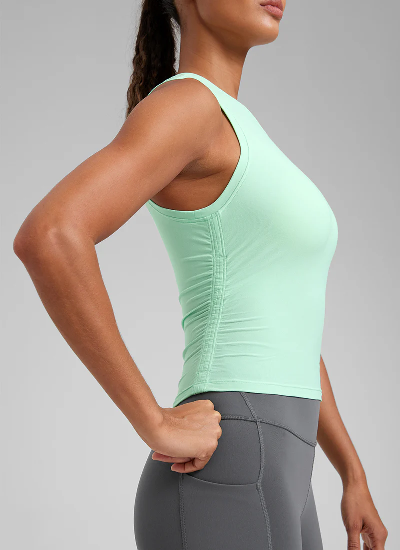Cloudweight High Neck Ruched Tank - Image 4