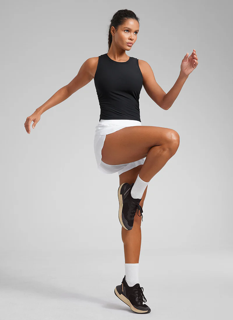 Cloudweight High Neck Ruched Tank - Image 7