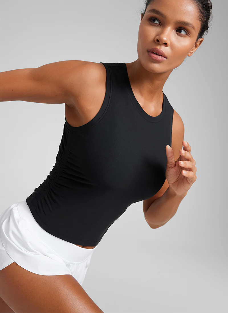 Cloudweight High Neck Ruched Tank - Image 8