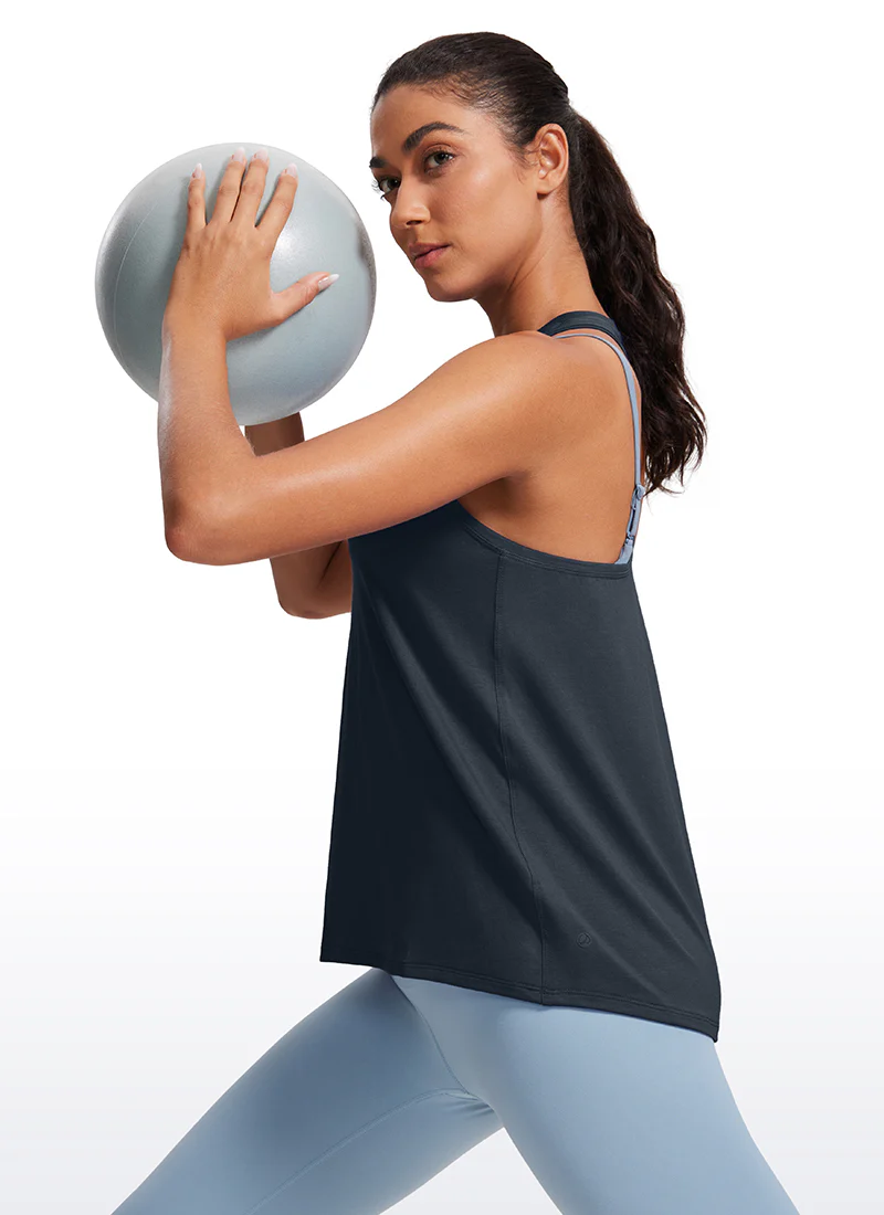 Racerback Casual Sleeveless Tank - Image 22