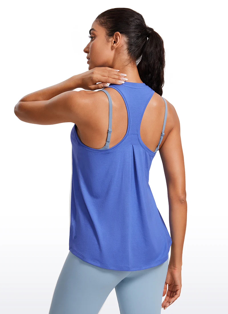 Racerback Casual Sleeveless Tank - Image 25