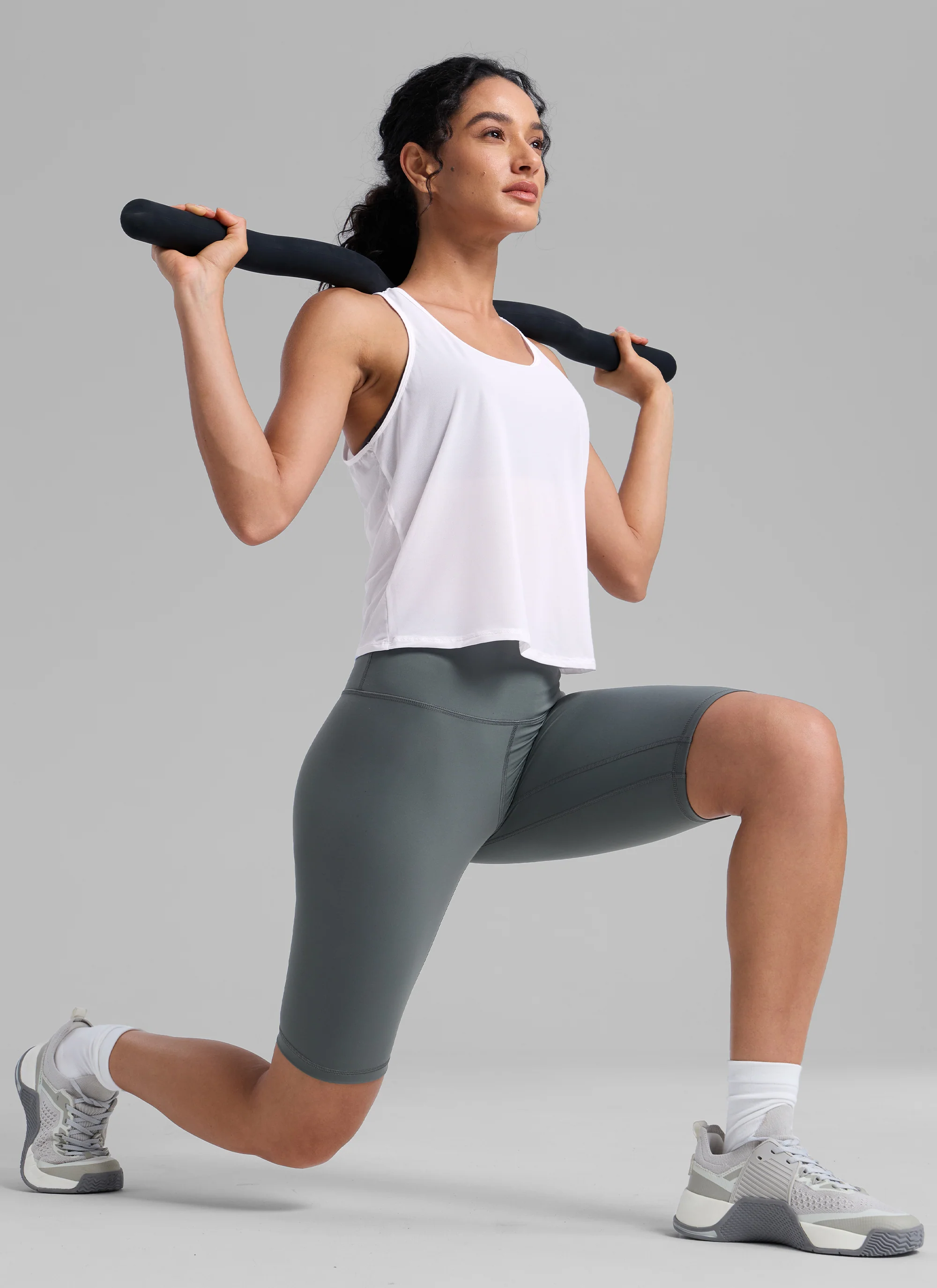 Mesh Relaxed Fit Workout Breathable Tank - Image 11