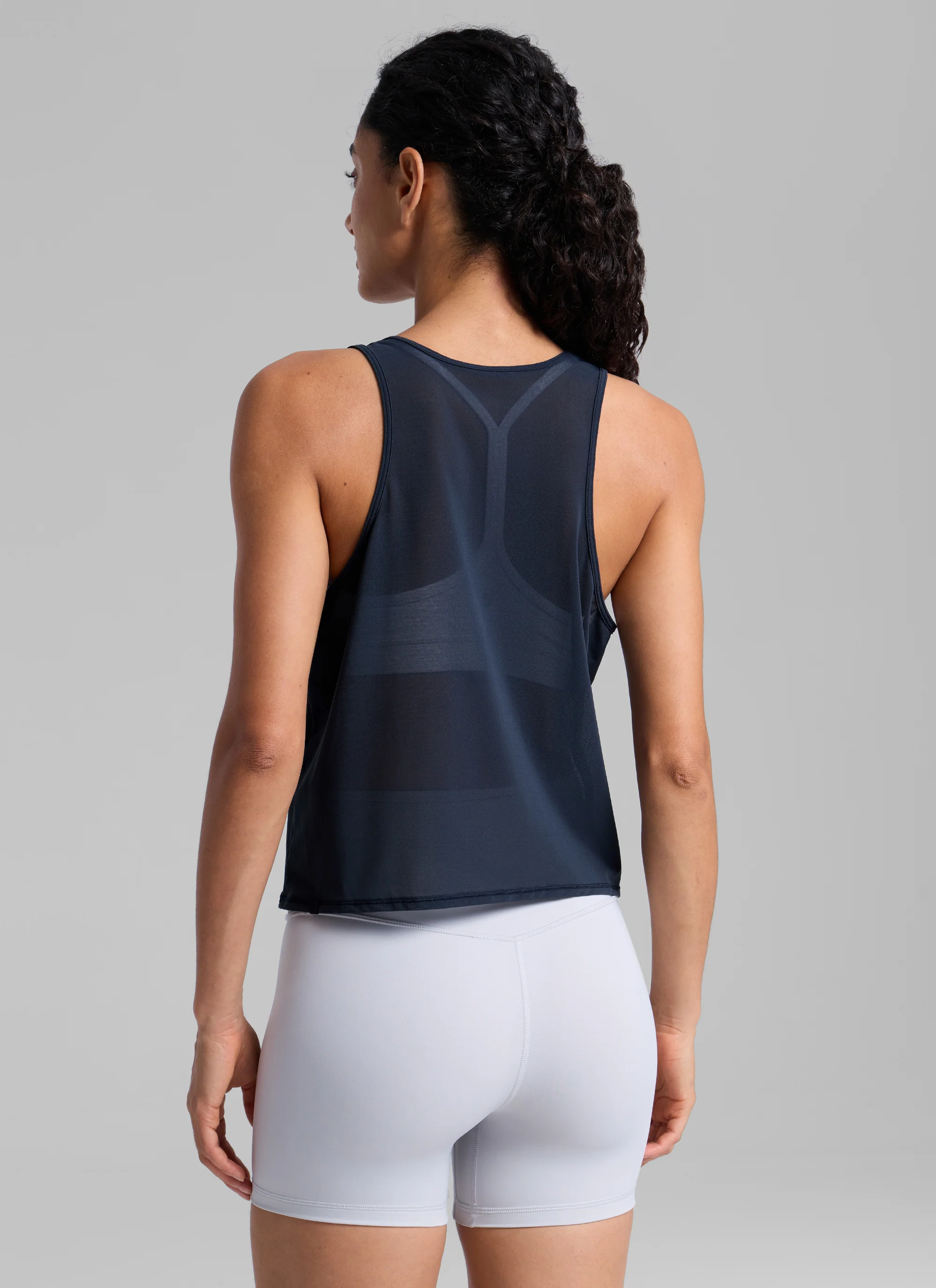 Mesh Relaxed Fit Workout Breathable Tank - Image 14