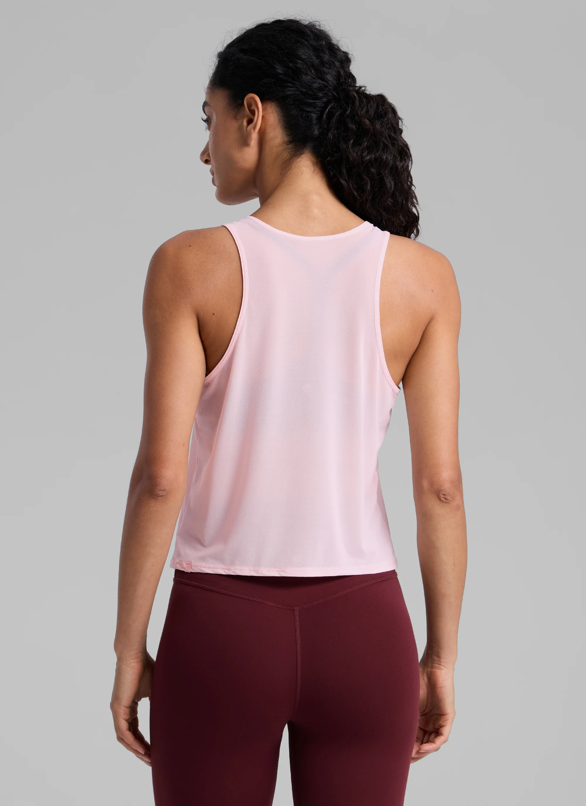 Mesh Relaxed Fit Workout Breathable Tank - Image 26