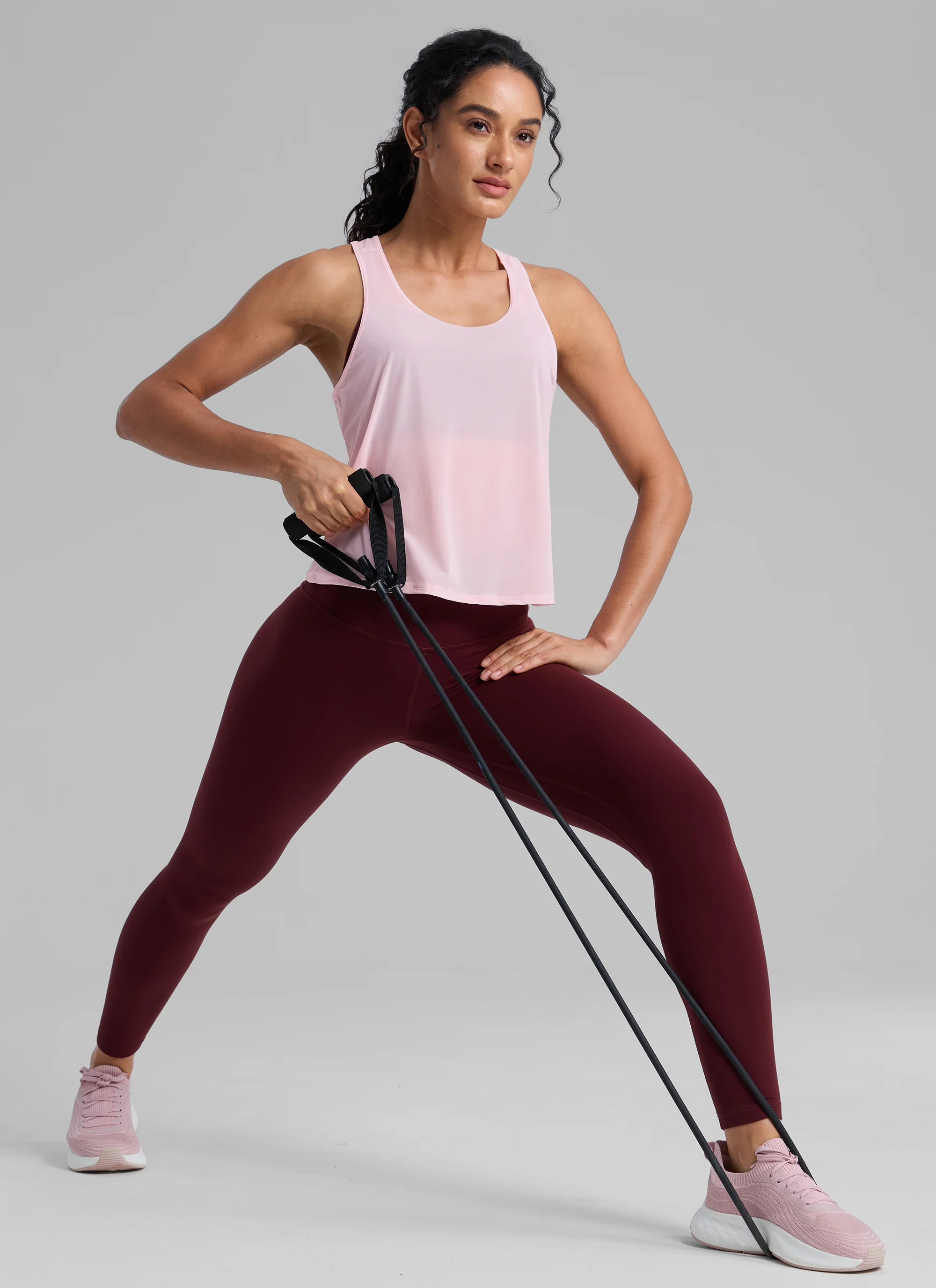 Mesh Relaxed Fit Workout Breathable Tank - Image 27