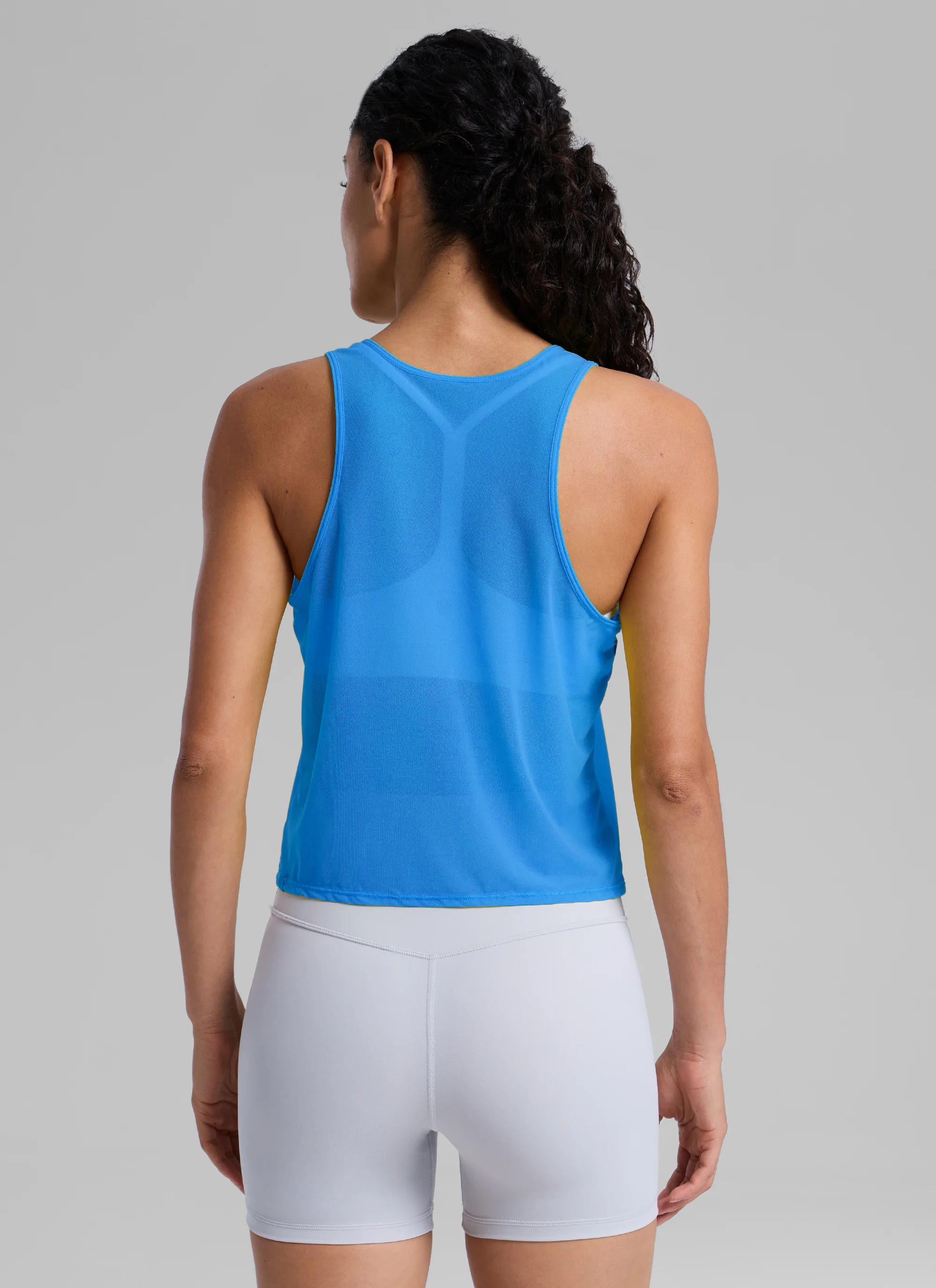 Mesh Relaxed Fit Workout Breathable Tank - Image 30
