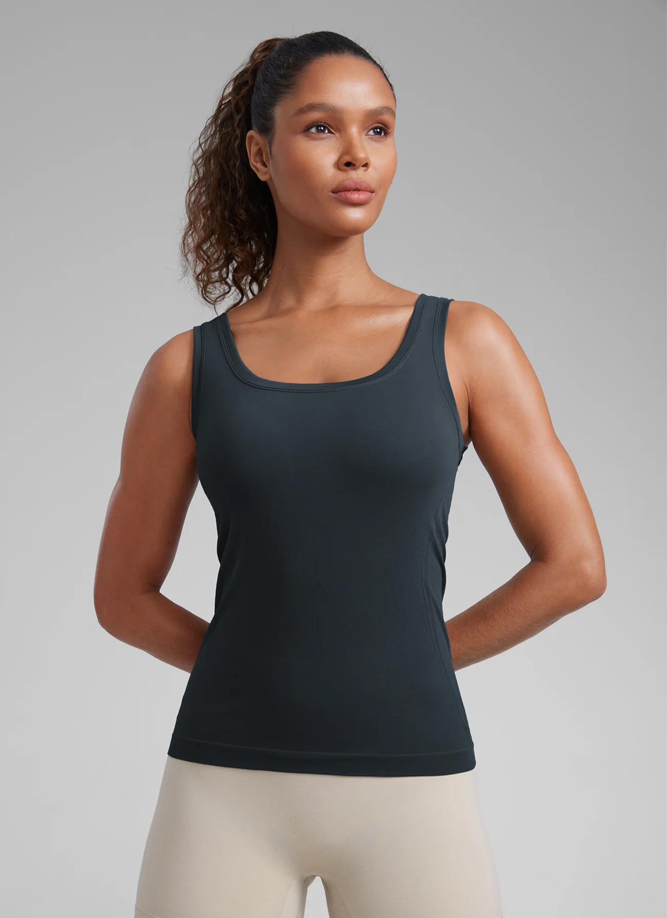 Seamless Low U Back Breathable Tank - Image 13