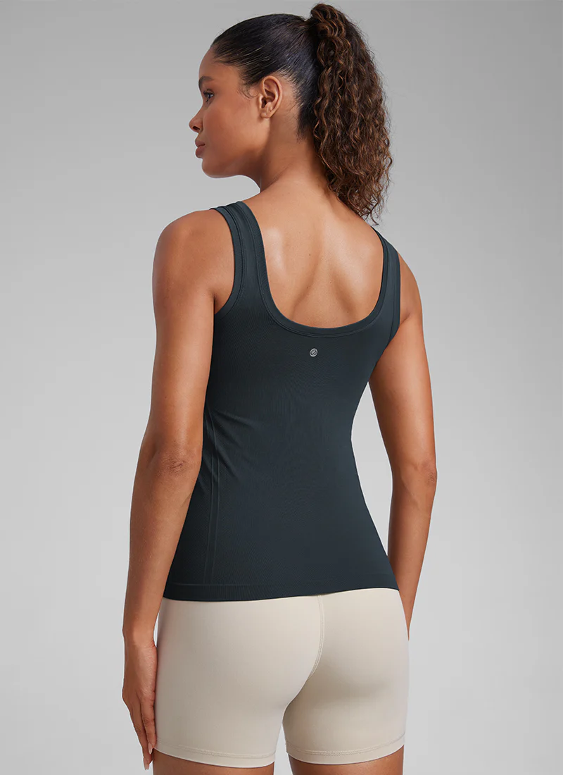Seamless Low U Back Breathable Tank - Image 14