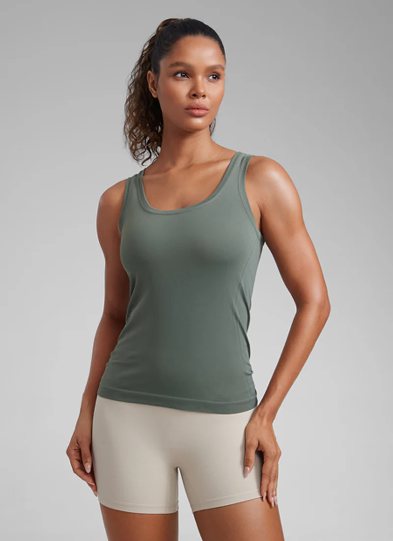 Seamless Low U Back Breathable Tank - Image 18