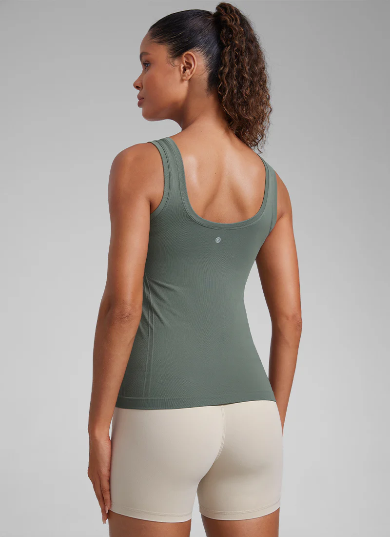 Seamless Low U Back Breathable Tank - Image 19